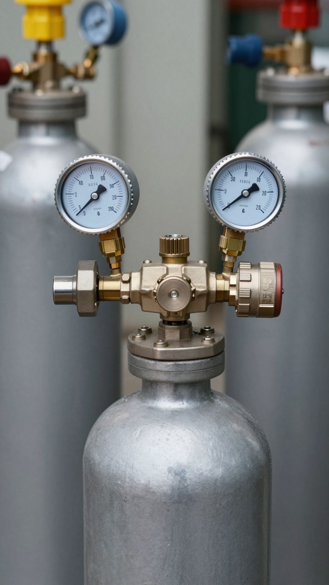 Az élelmiszeripari gázok reduktorai garantálják a tiszta adagolást.