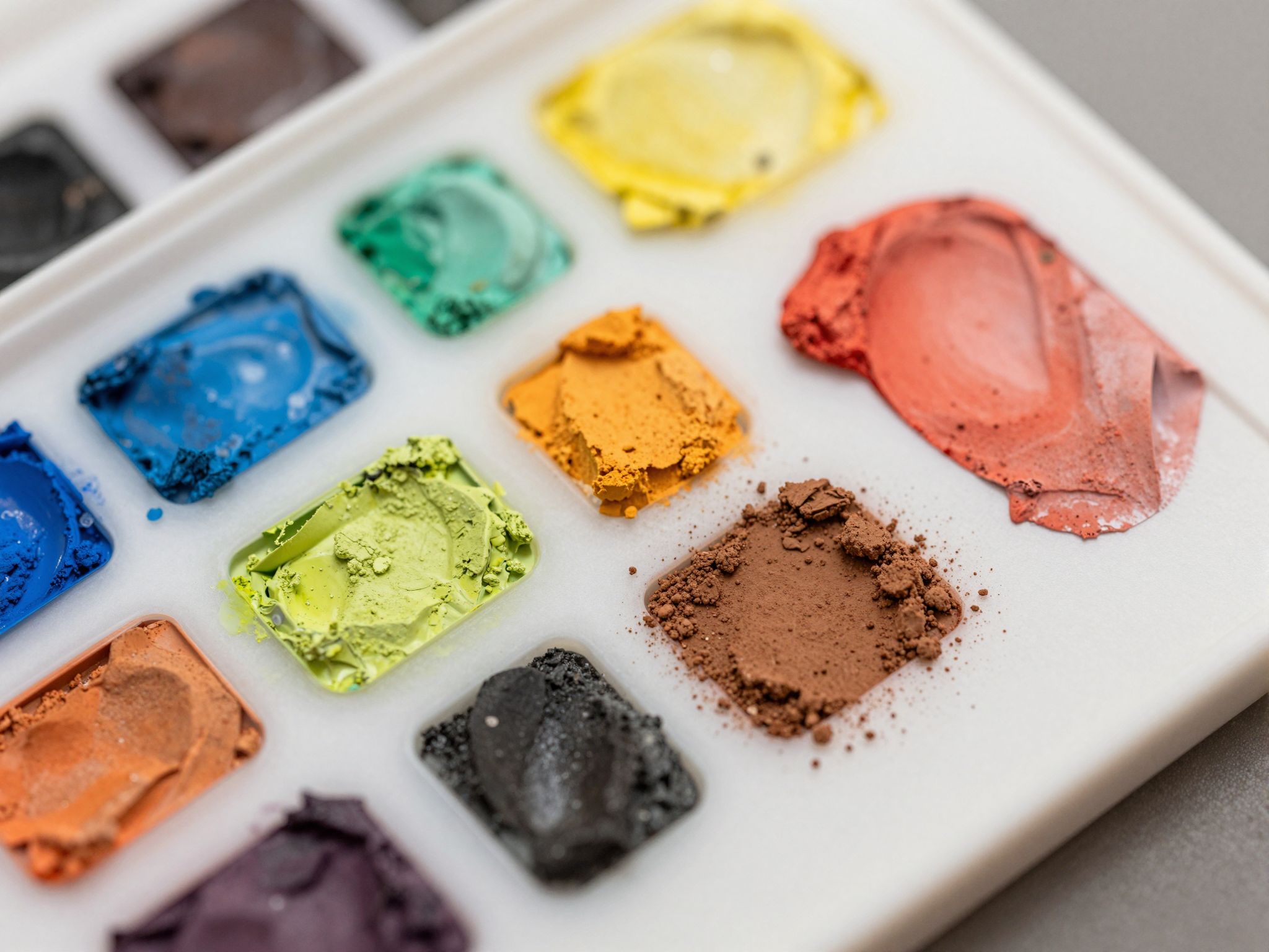 A színek és textúrák gazdagsága egyedi falmegjelenést teremt.