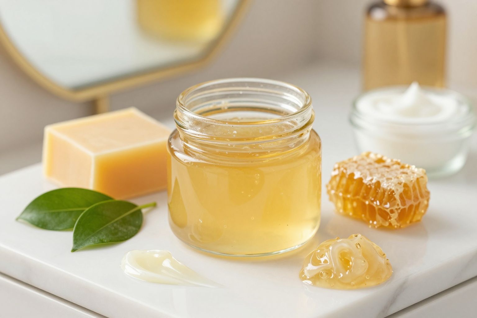 A méhpempő hidratálja és megújítja a bőrt természetesen.