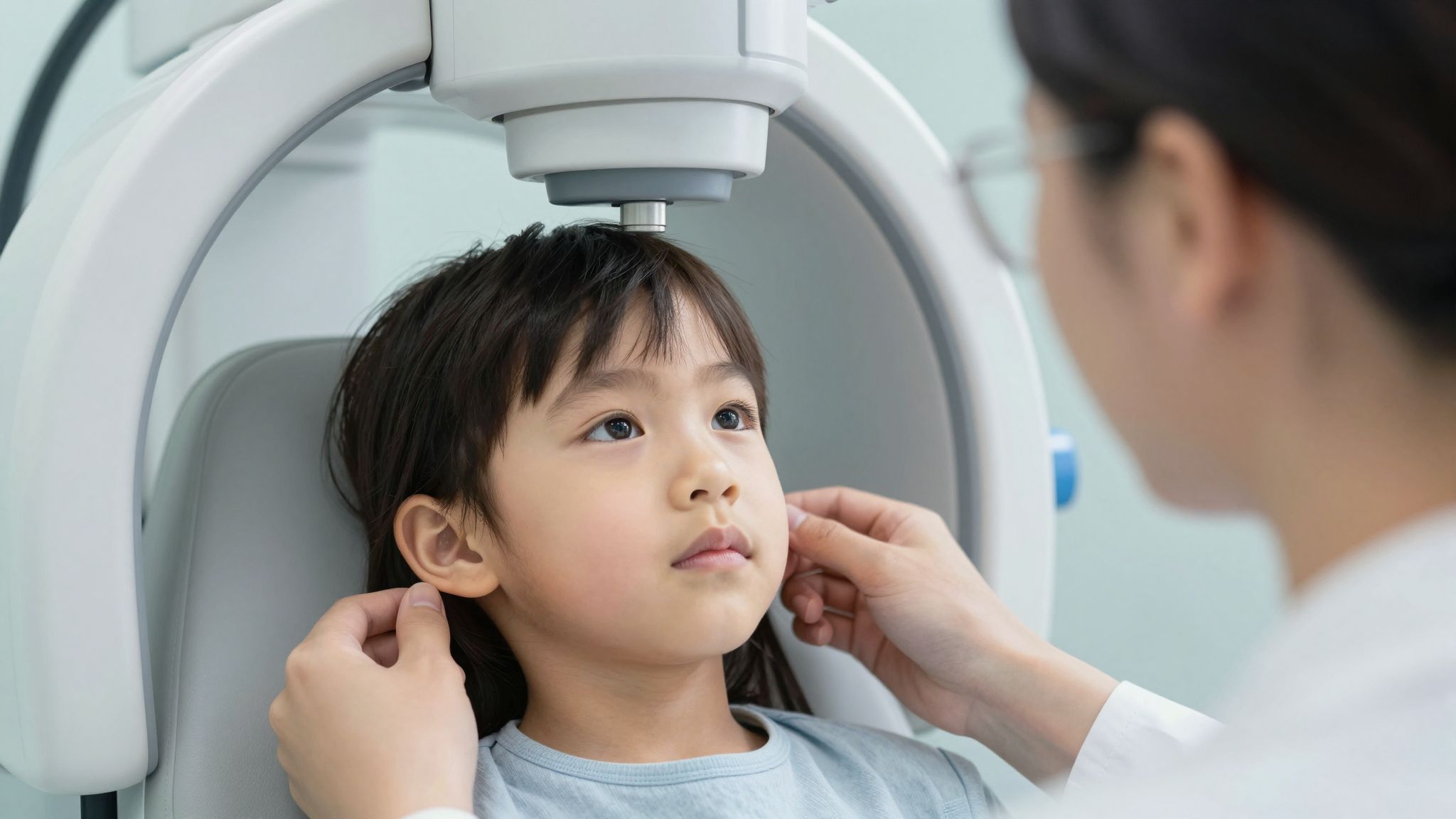 A gyermekek sejtszövetük gyors osztódása miatt sugárérzékenyebbek.