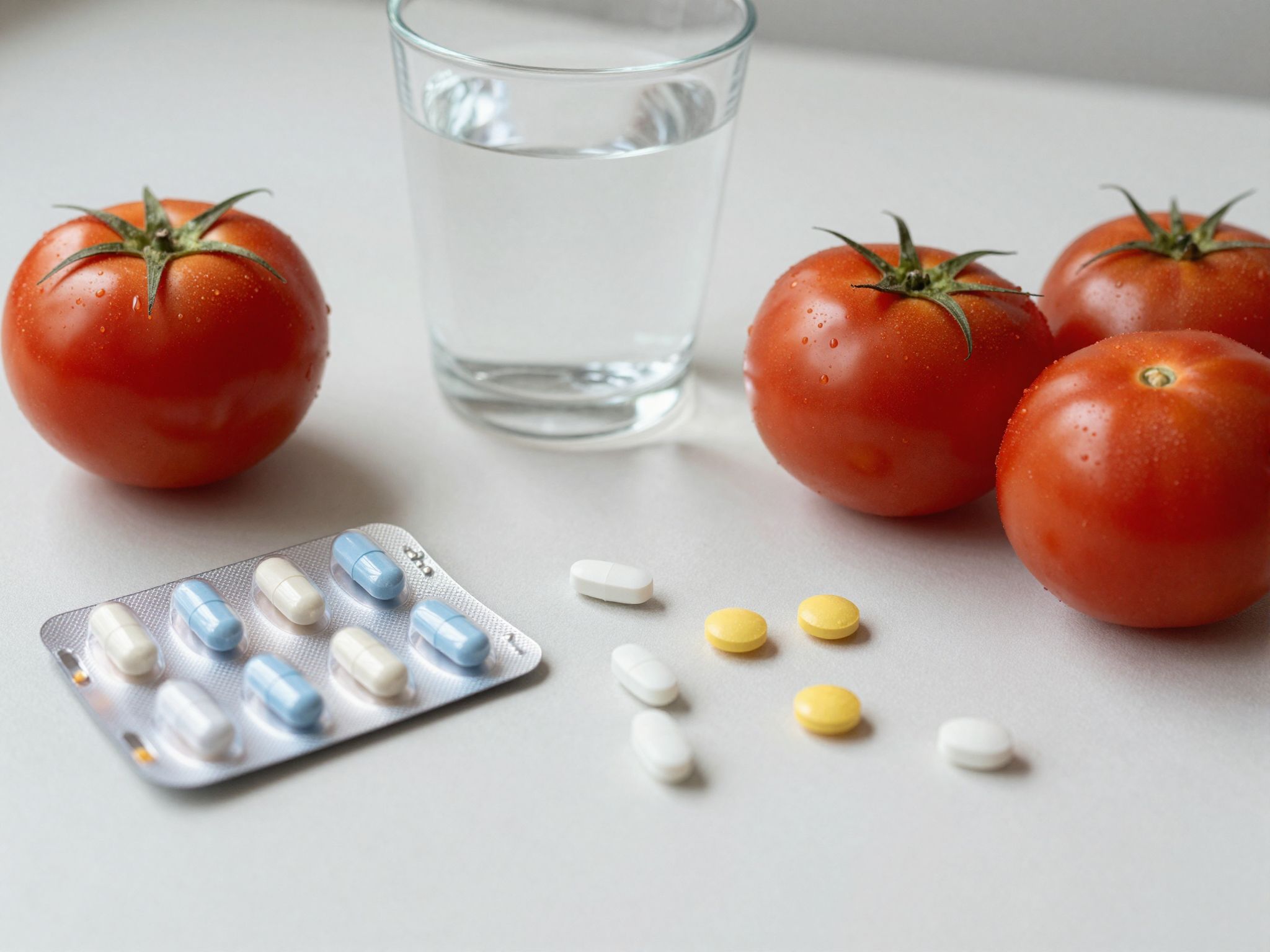 A paradicsom fokozhatja egyes vérnyomáscsökkentők hatását.