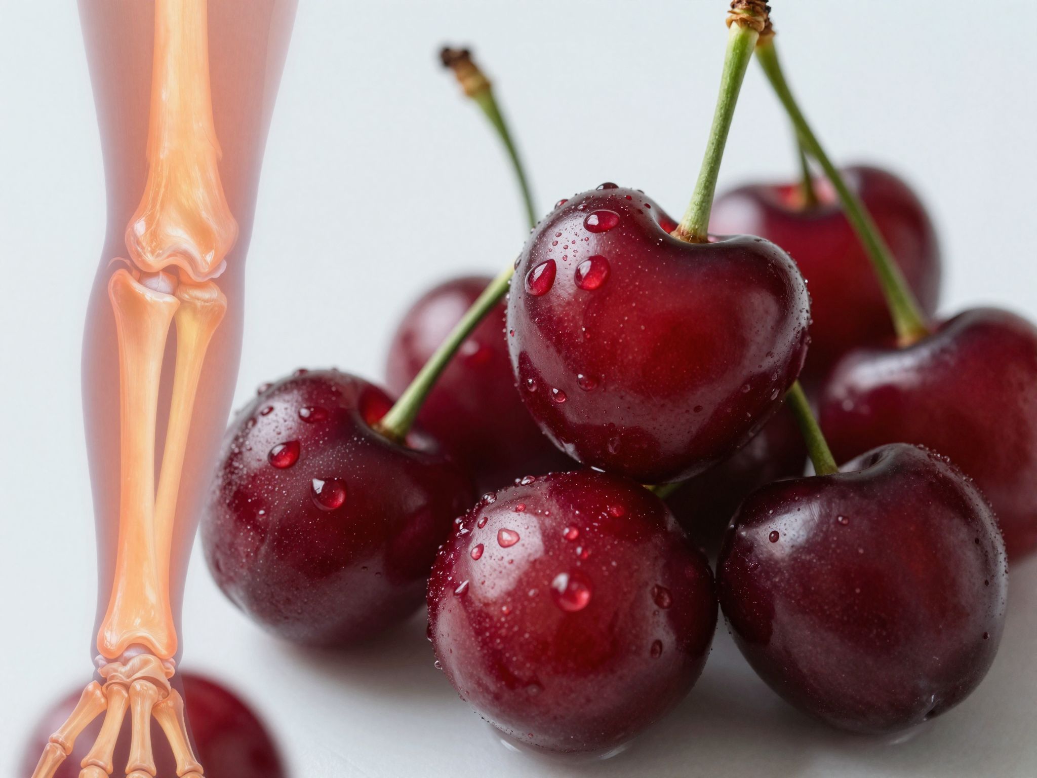 A cseresznye természetes gyulladáscsökkentő, csökkenti az ízületi fájdalmat.