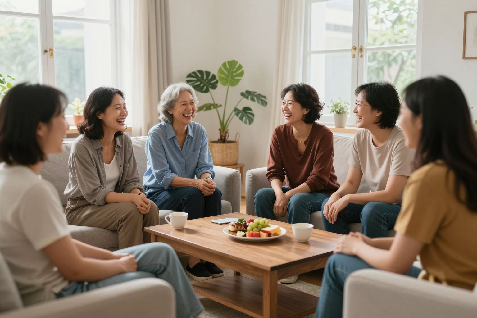 A nevetés csökkenti a kortizolszintet, javítva a hangulatot.