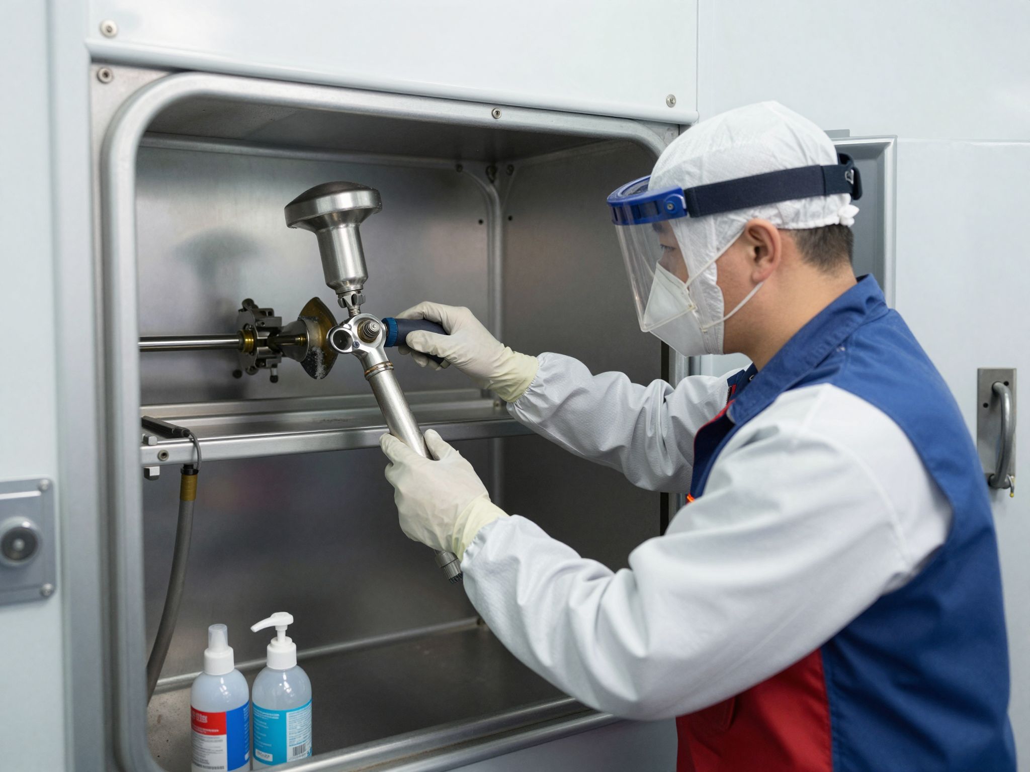 Rendszeres karbantartás jelentősen meghosszabbítja a festőkamra élettartamát.