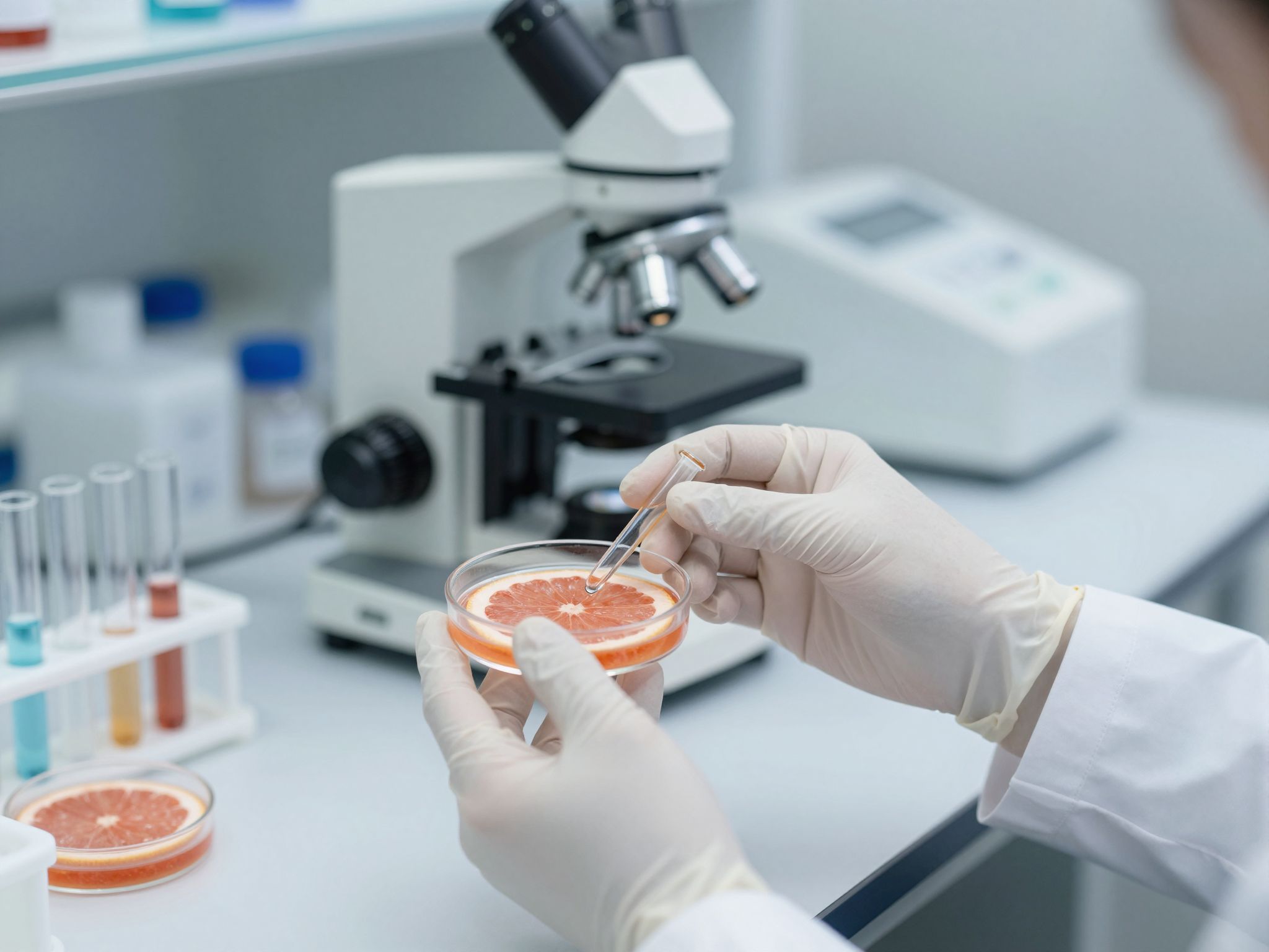 A grépfrútmag kivonat bizonyítottan hatékony bakteriális fertőzések ellen.