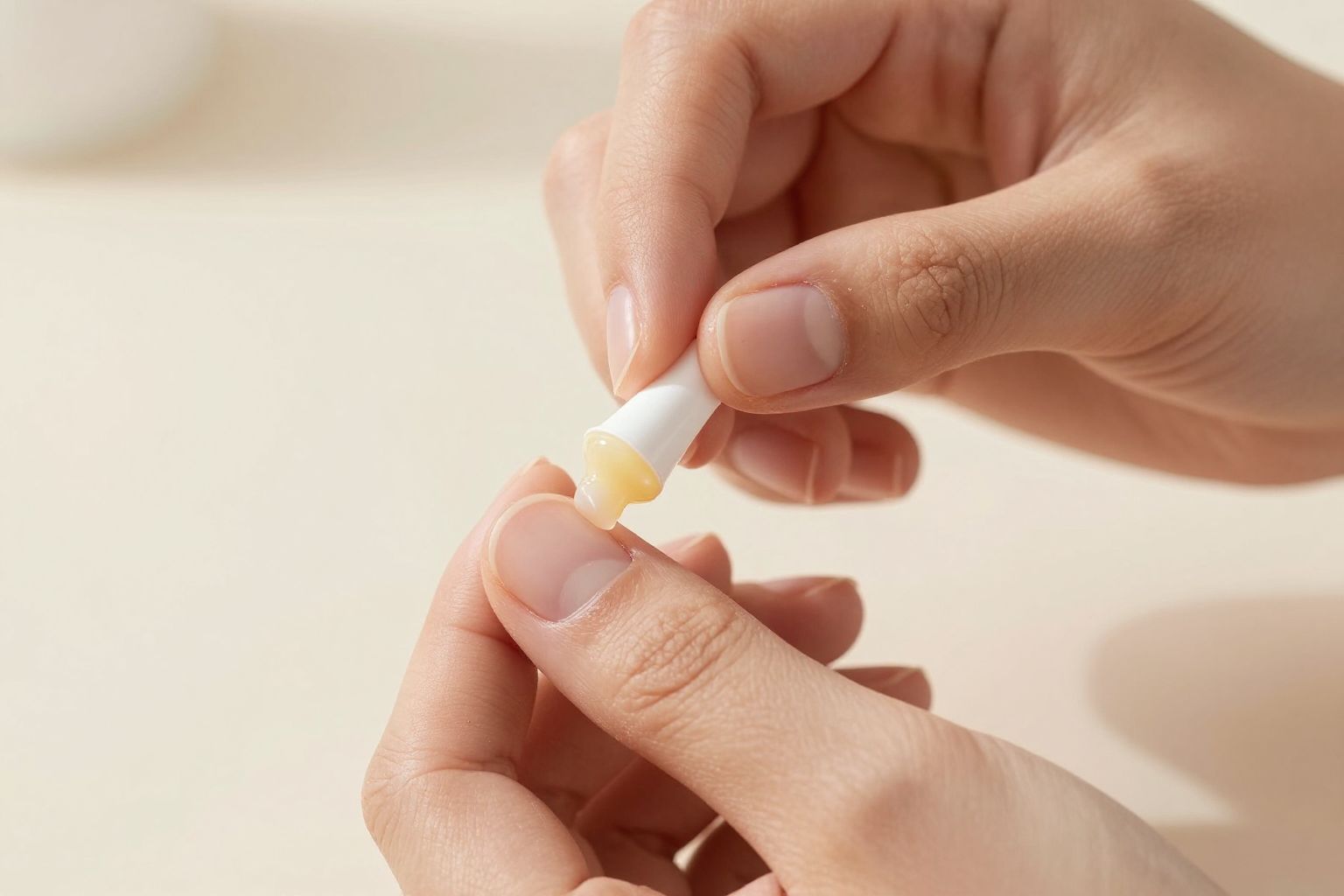 A vazelin hatékonyan puhítja és védi a körömbőrt.