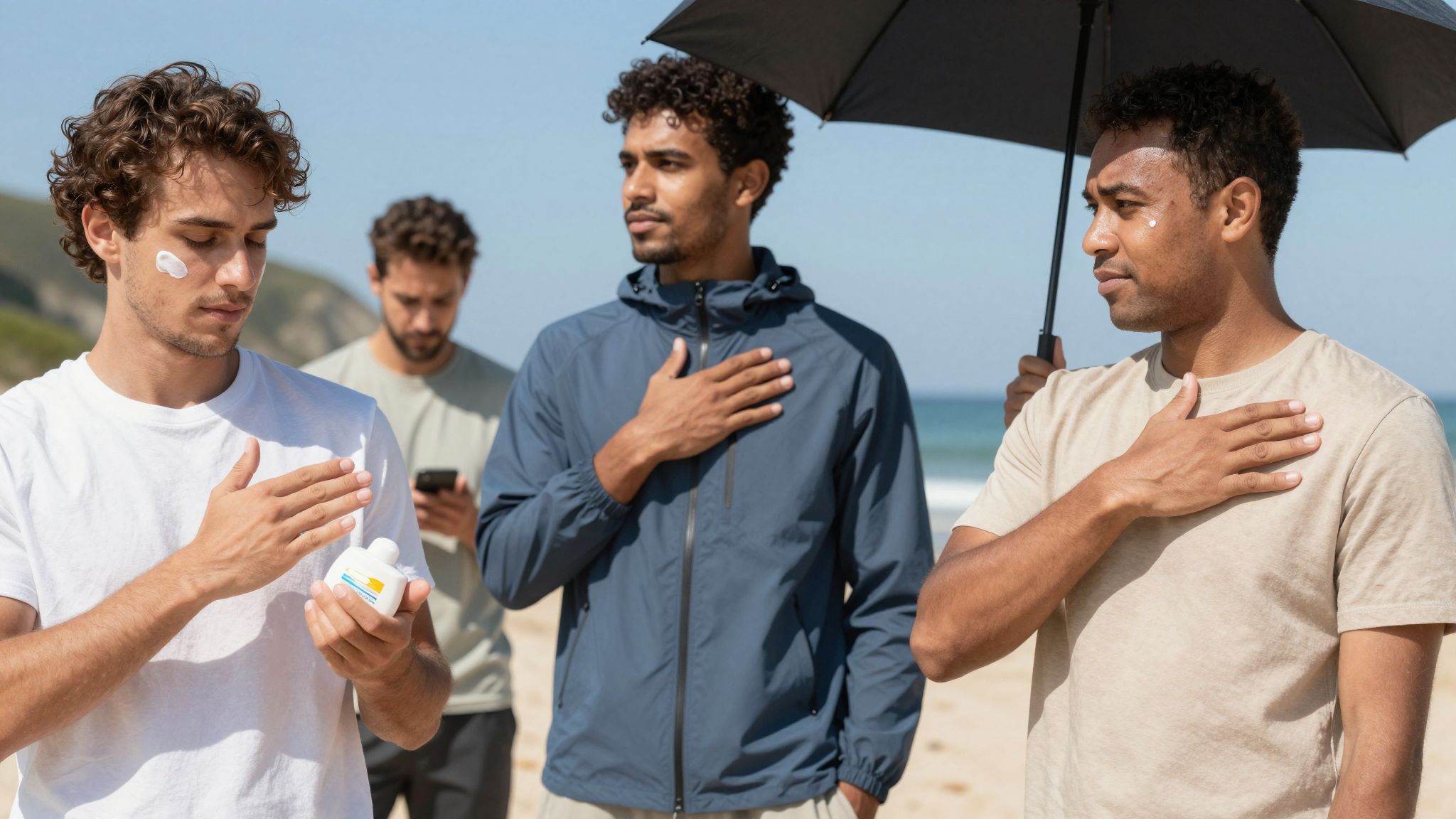 Különleges helyzetekben extra UV-védelem javítja a bőr védelmét.