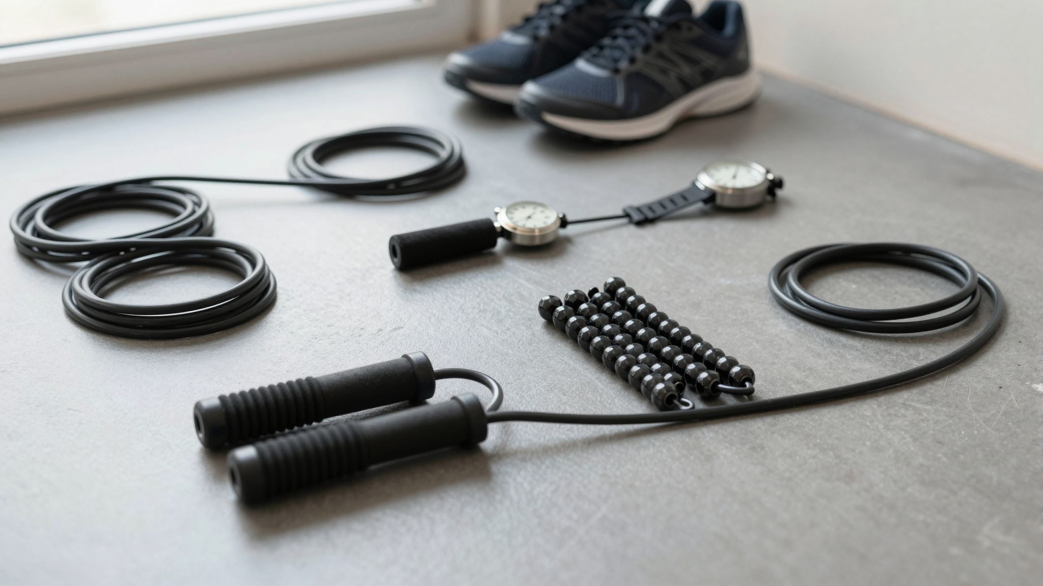 A súlyozott ugrókötél gyorsítja az izomépítést és állóképességet.