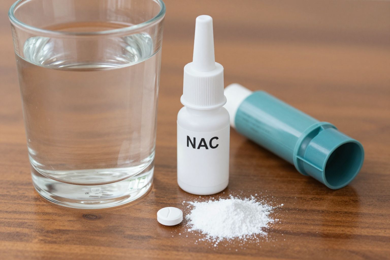 A NAC hatékony köptető, inhalációval és tablettaként alkalmazható.