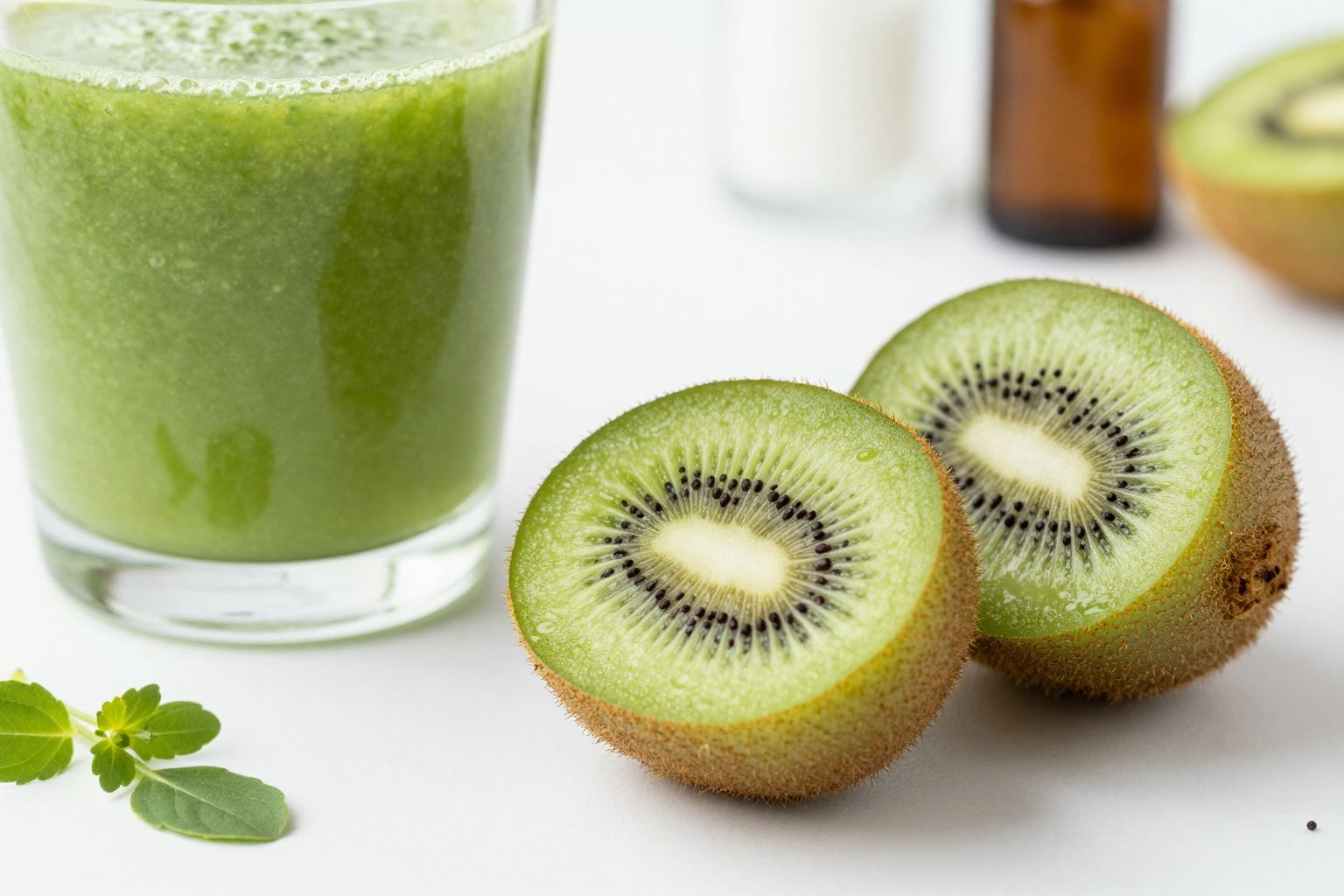 A kiwi fogyasztása allergiás reakciókat válthat ki érzékenyeknél.