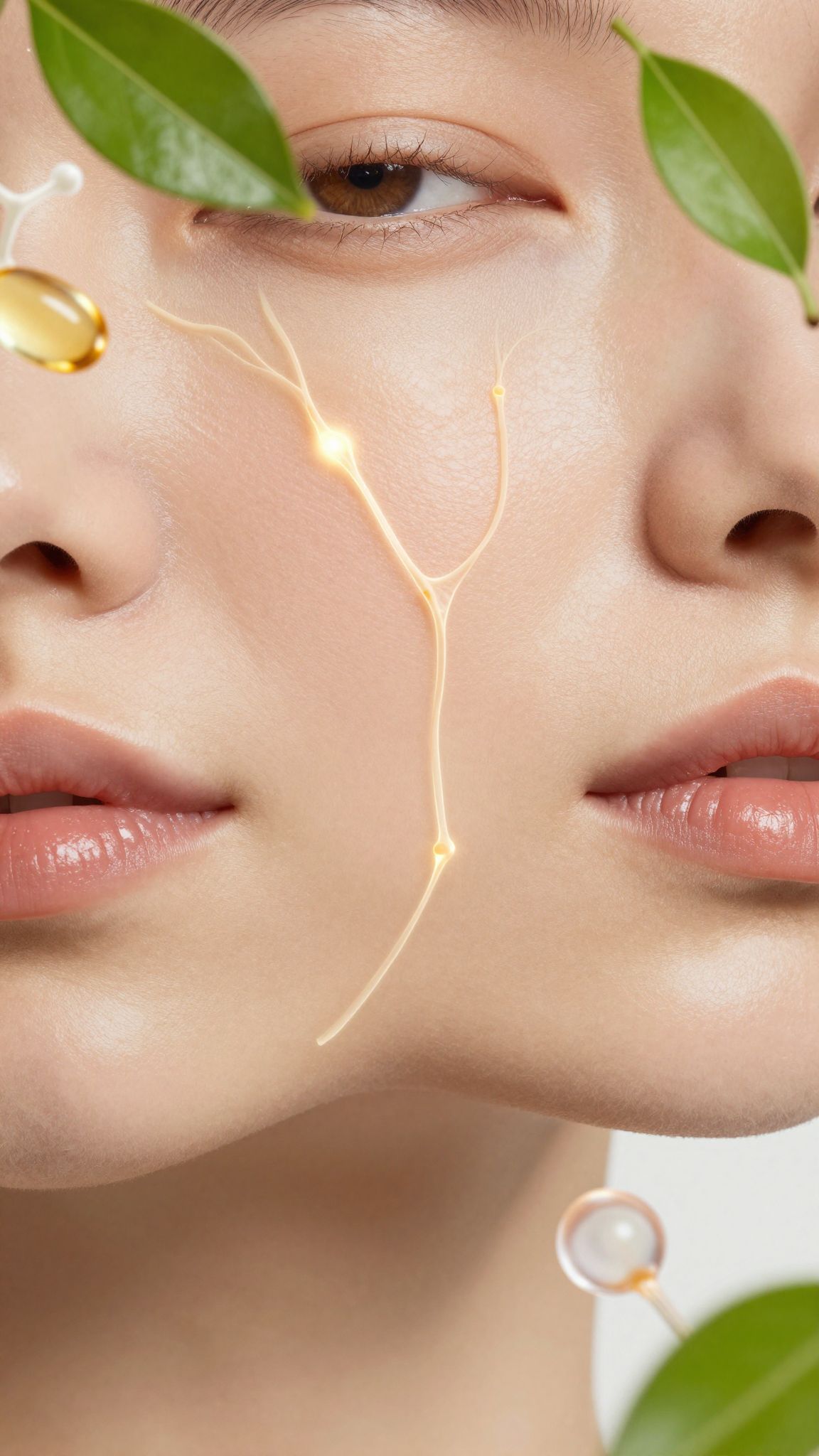 A PABA serkenti a kollagéntermelést, javítva a bőr rugalmasságát.