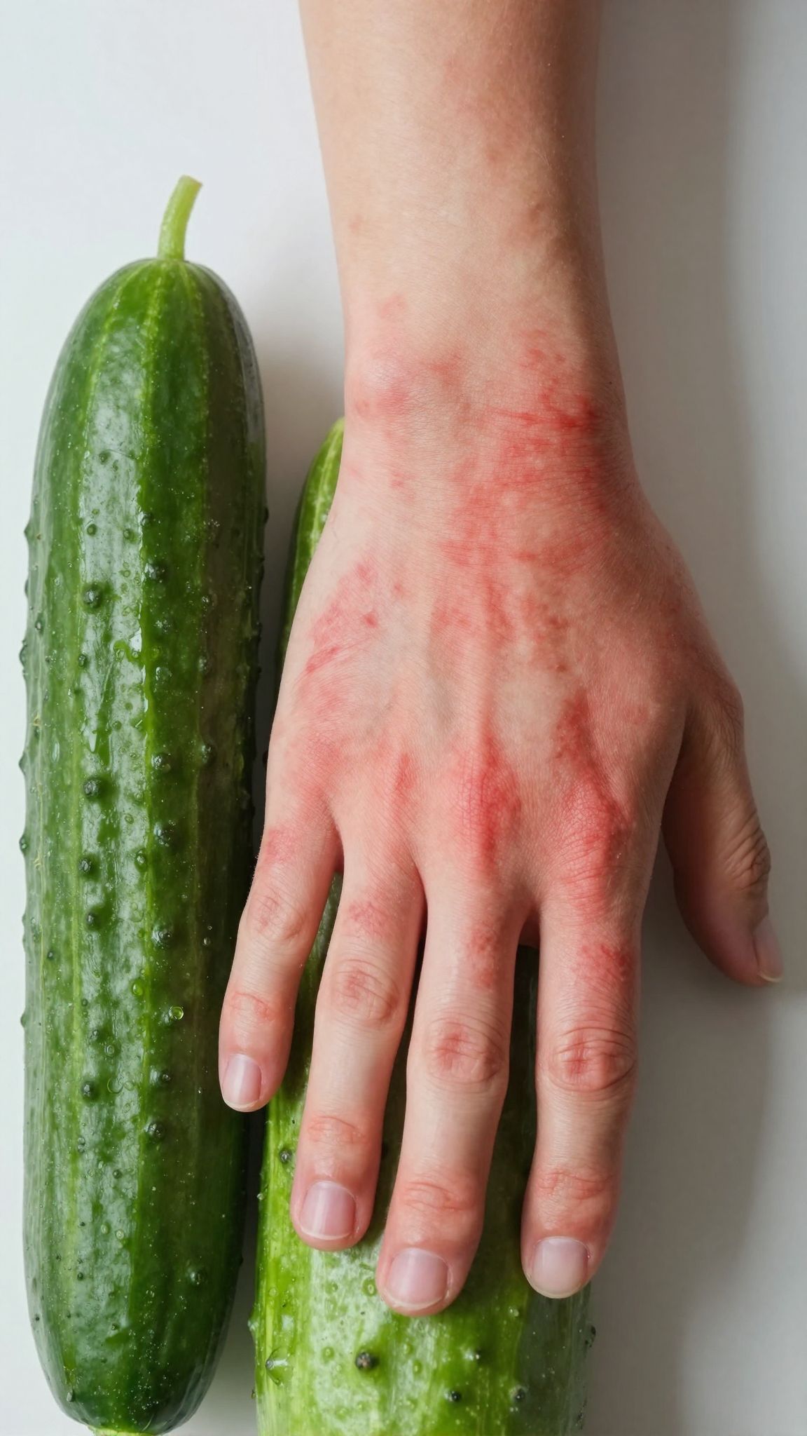 Az uborka ritkán, de súlyos allergiás reakciókat válthat ki.