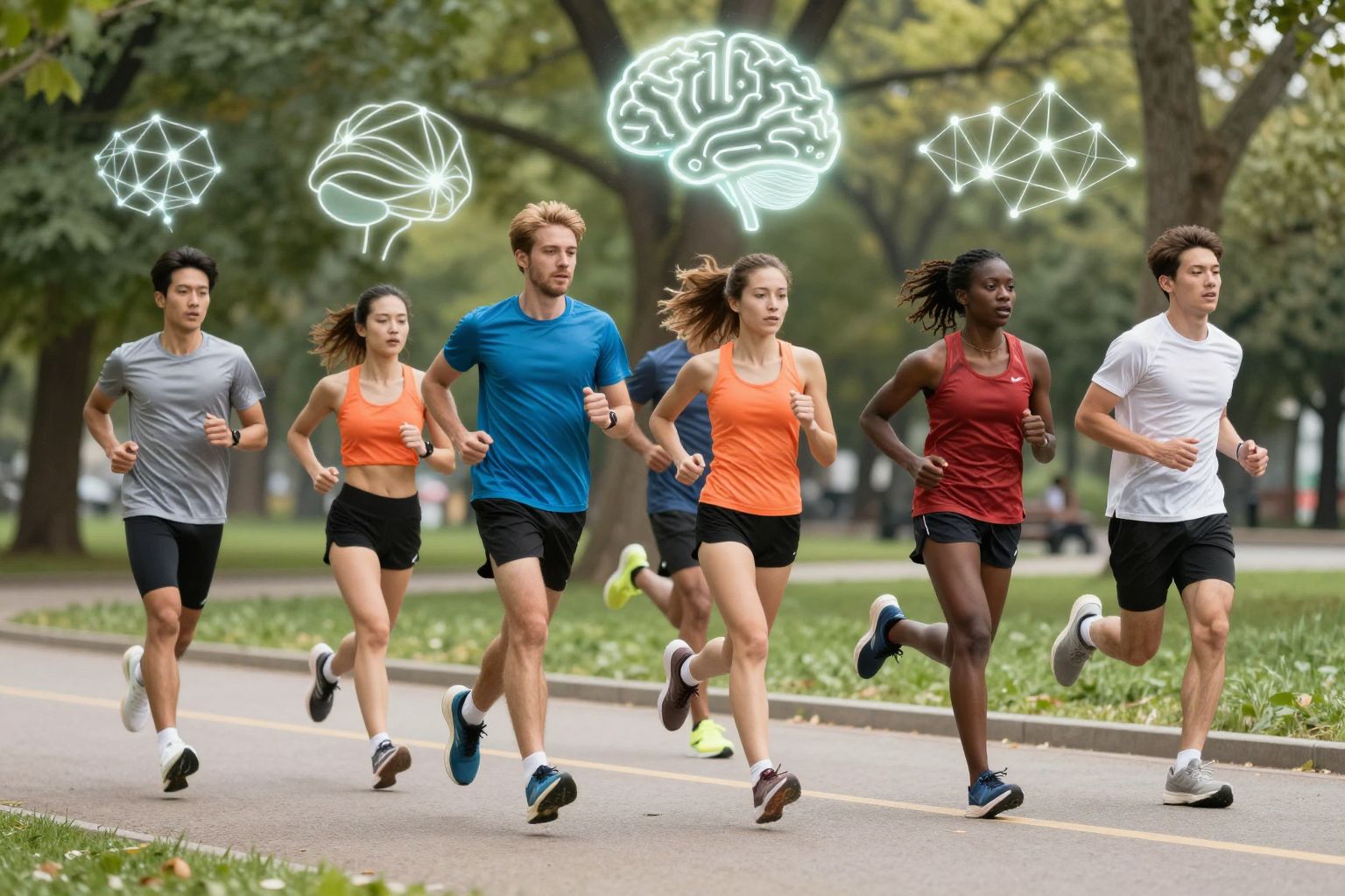 A futás fokozza az agy kreativitását és problémamegoldó képességét.