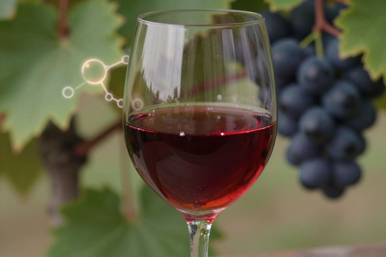 A resveratrol erős antioxidáns, segíti a szív egészségét.