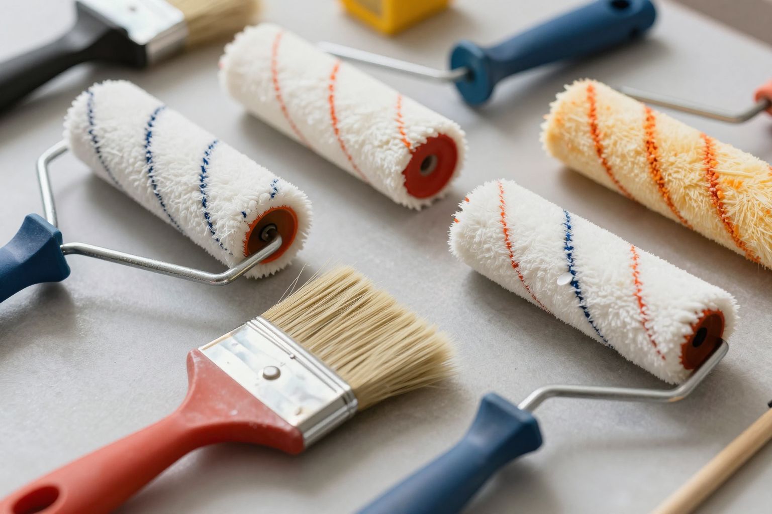 Speciális hengerek növelik a festés precizitását és hatékonyságát.