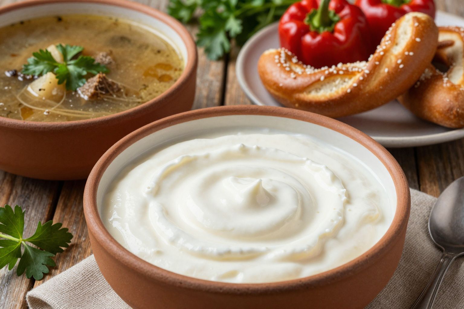 A tejföl alapja a hagyományos magyar ételek gazdag ízének.