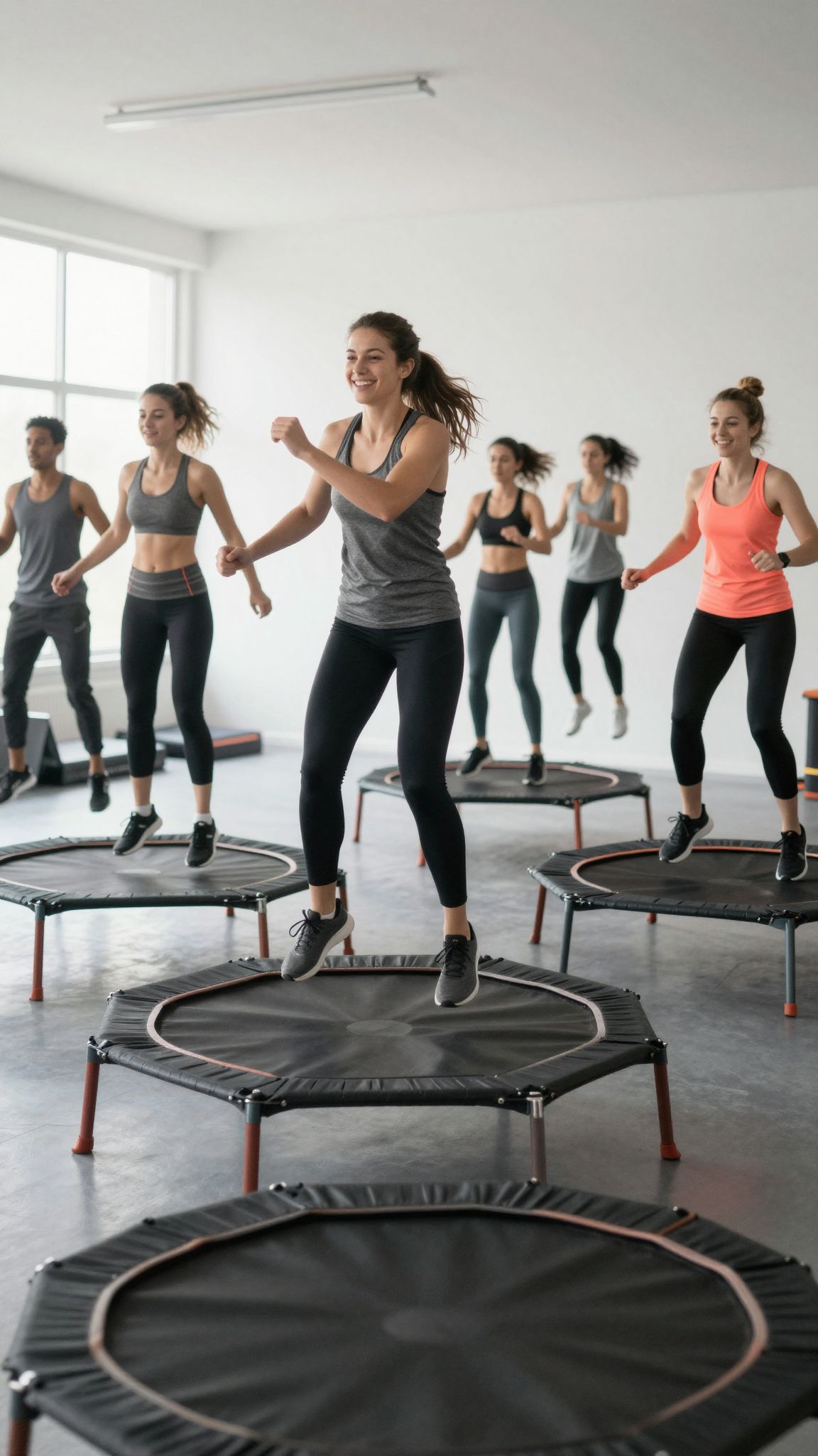 A jumping fitness nem terheli az ízületeket, mégis hatékony.