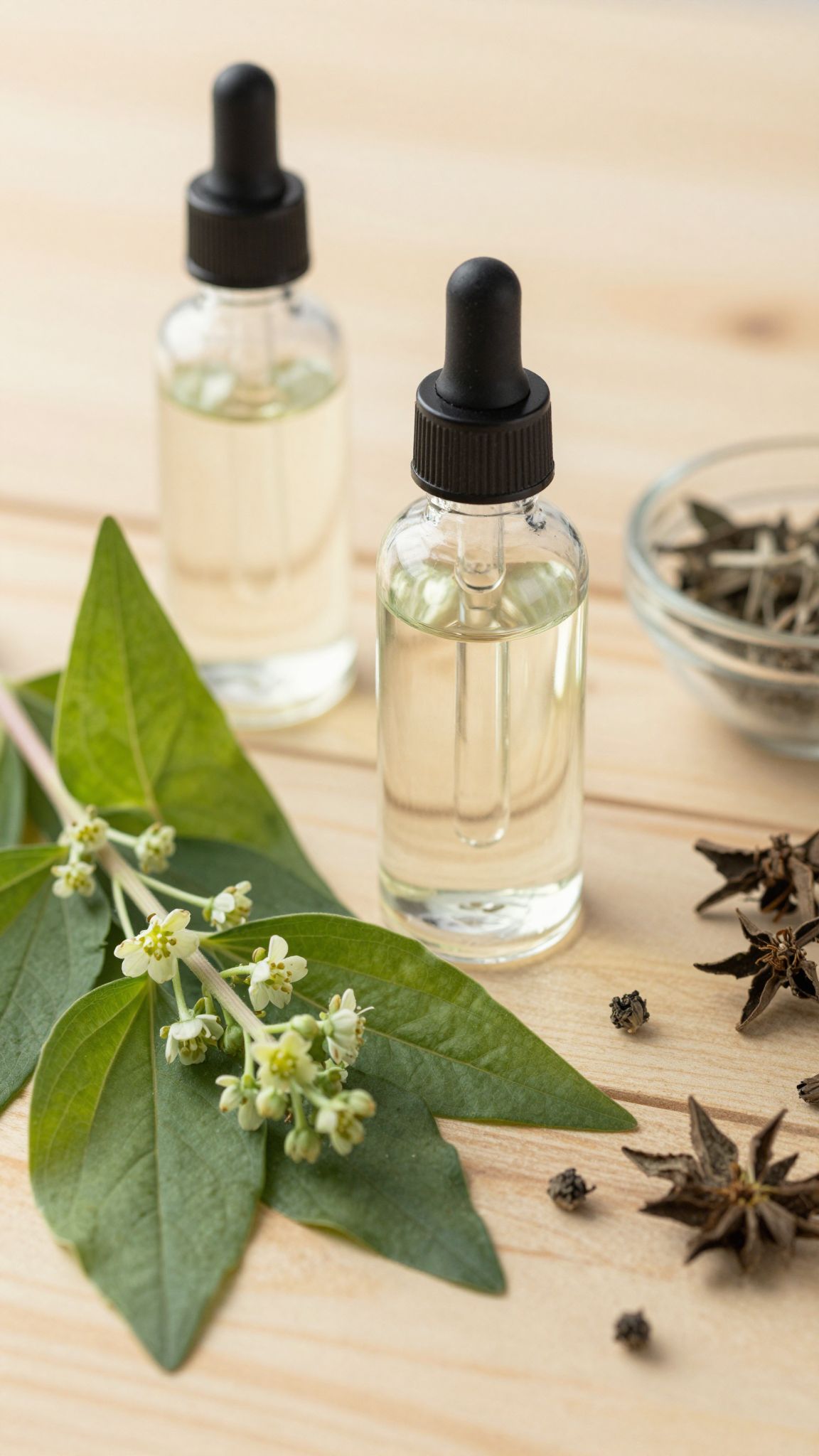 A tüdőfüves csepp más természetes szerek hatását erősítheti.