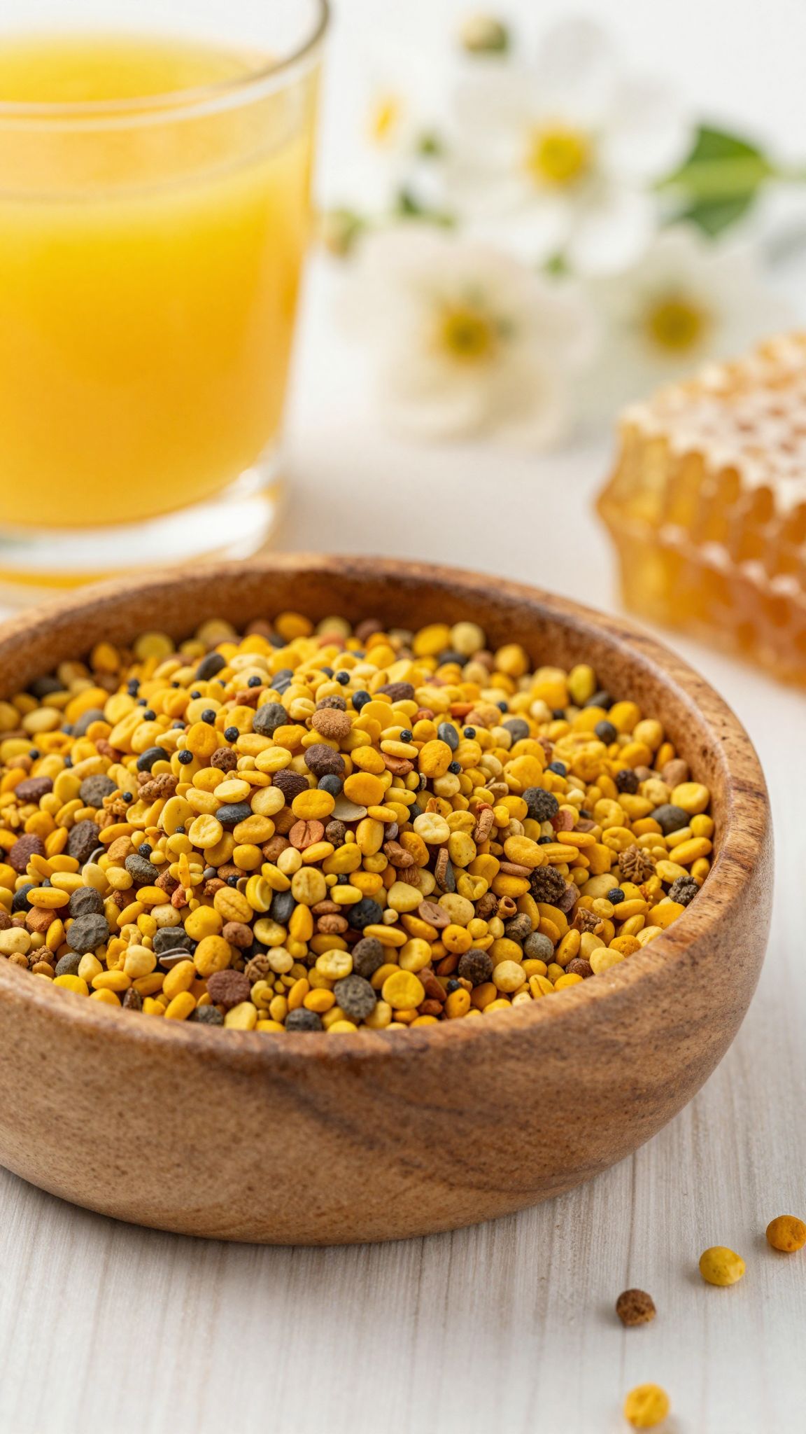 A virágpor természetes energiabomba, napi egy evőkanál ajánlott.