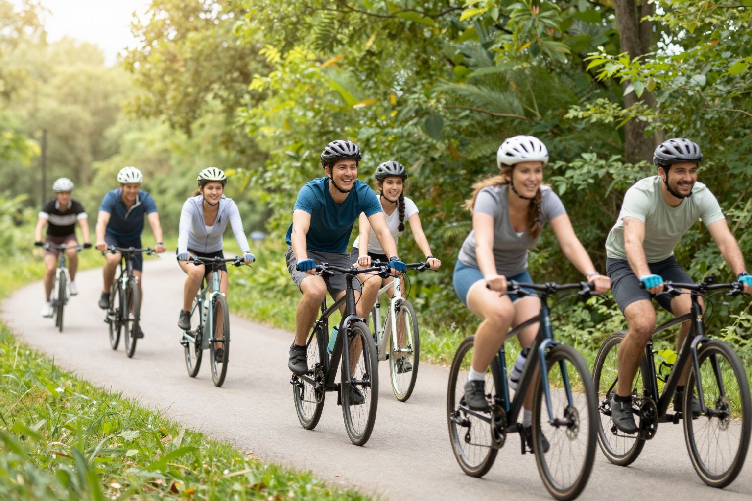 A biciklizés nemcsak hobbi, hanem életforma és stresszoldó.
