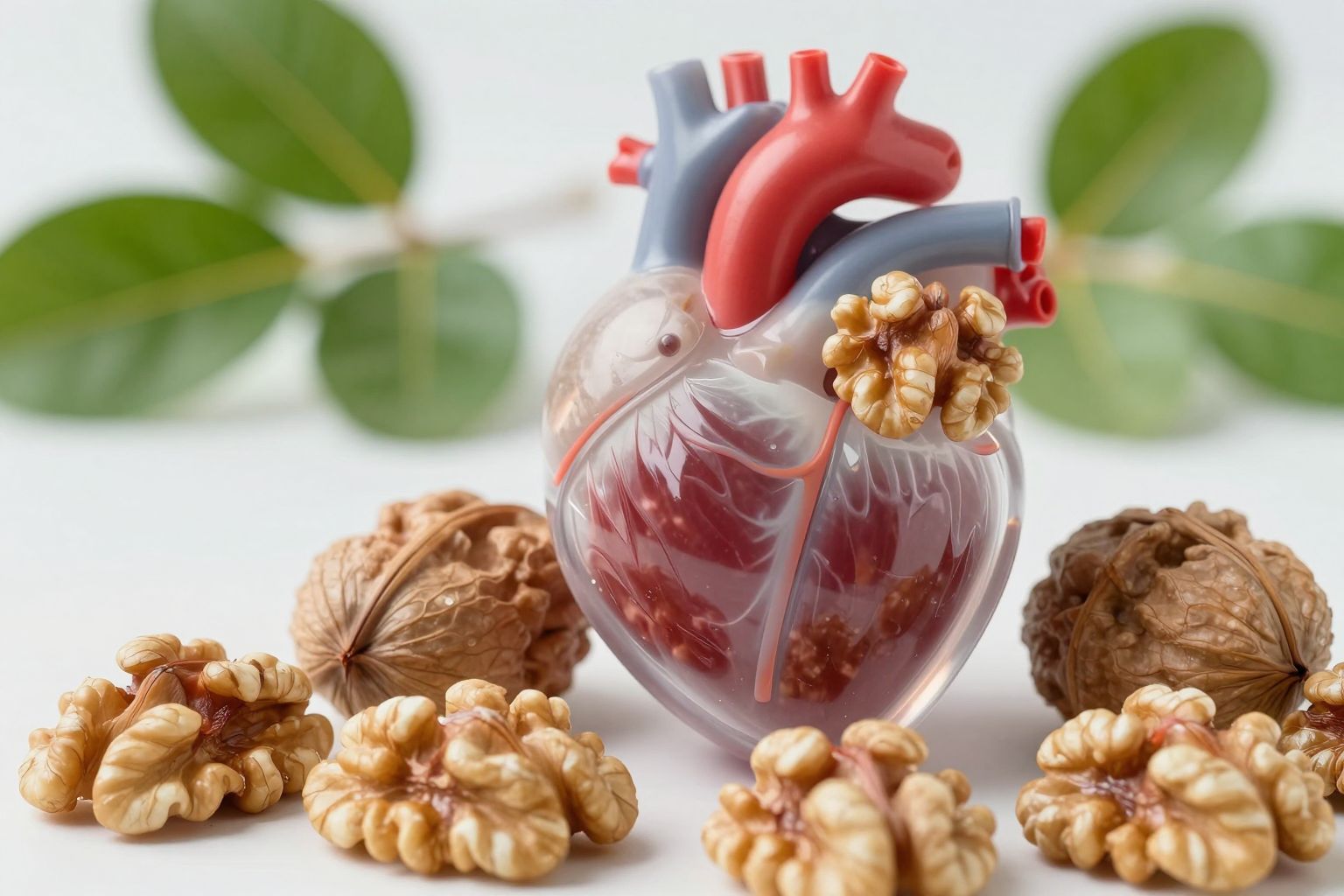 A dió Omega-3 zsírsavai lassítják az érelmeszesedést.