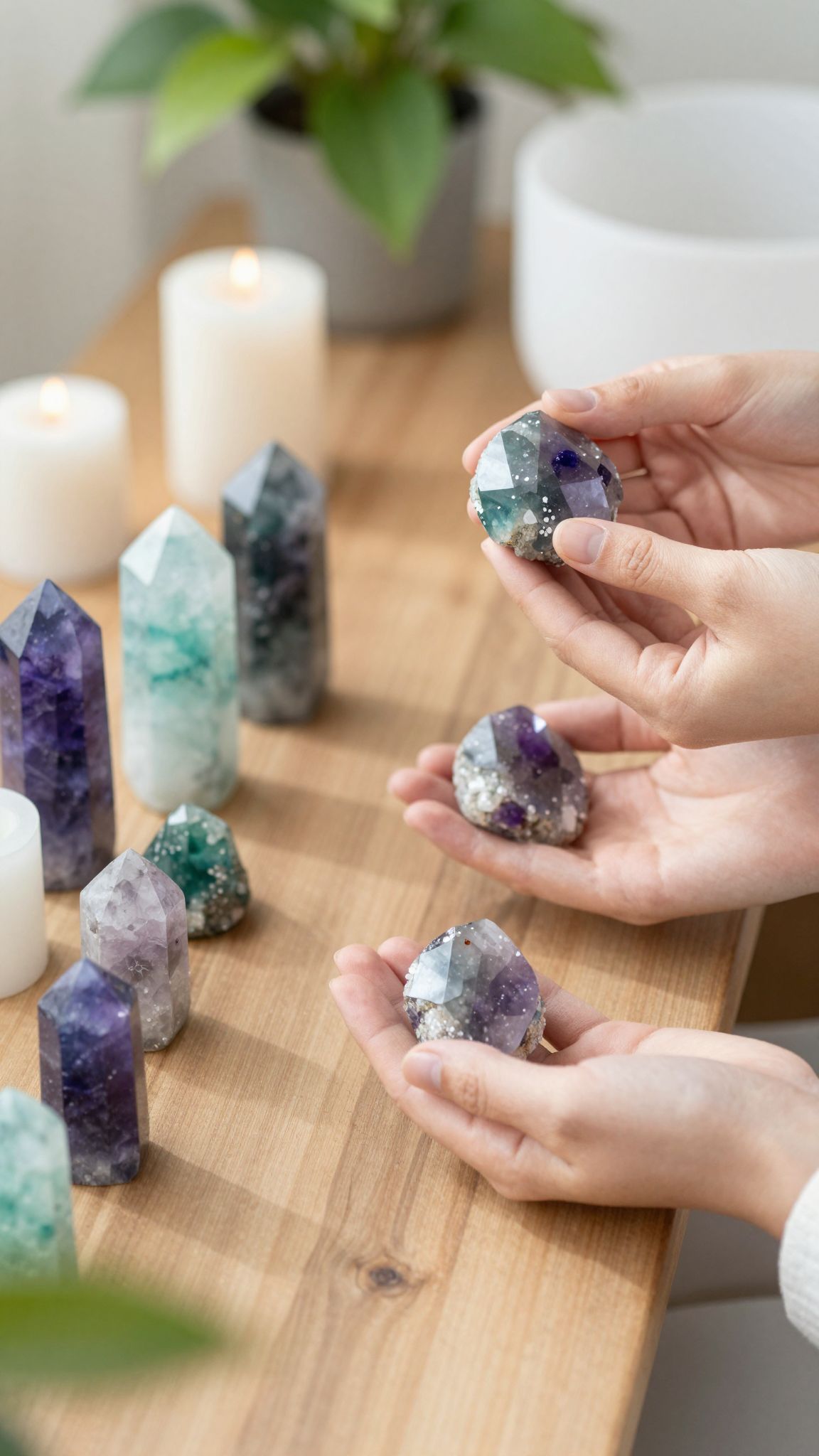 A fluorit segíti a mentális tisztaság és fókusz erősítését.