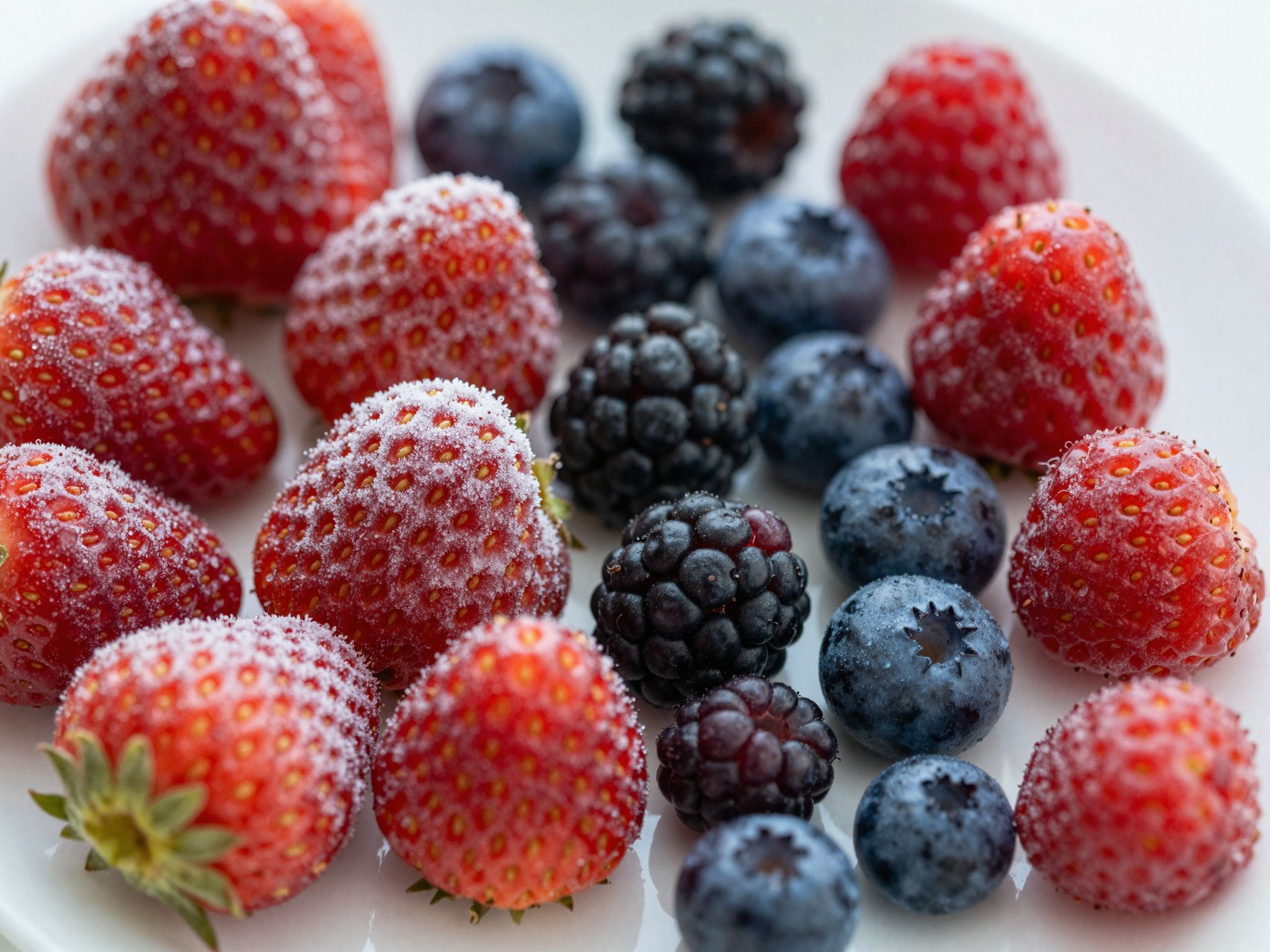 A friss eper több C-vitamint tartalmaz, mint a fagyasztott.