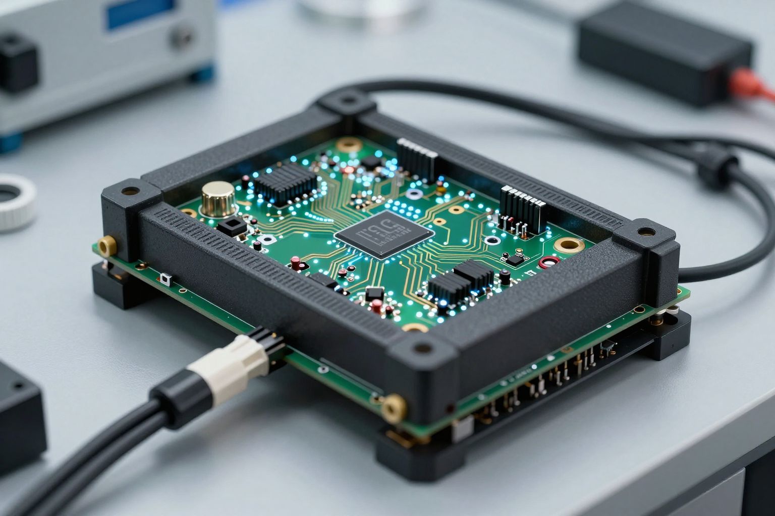 Az ECU digitálisan dolgozza fel a gázpedál érzékelő jeleit.