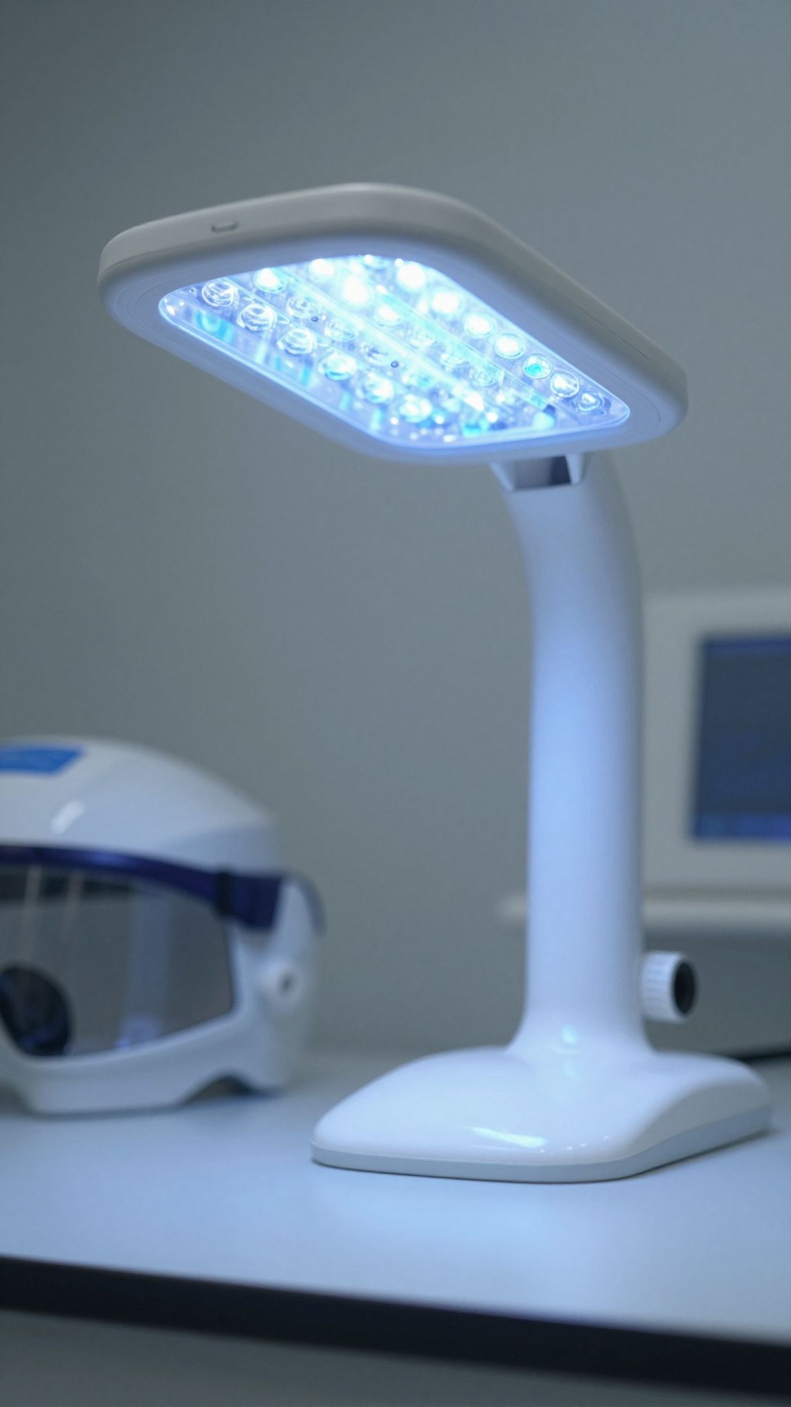 A germicid lámpák gyorsan elpusztítják a levegőben lévő baktériumokat.