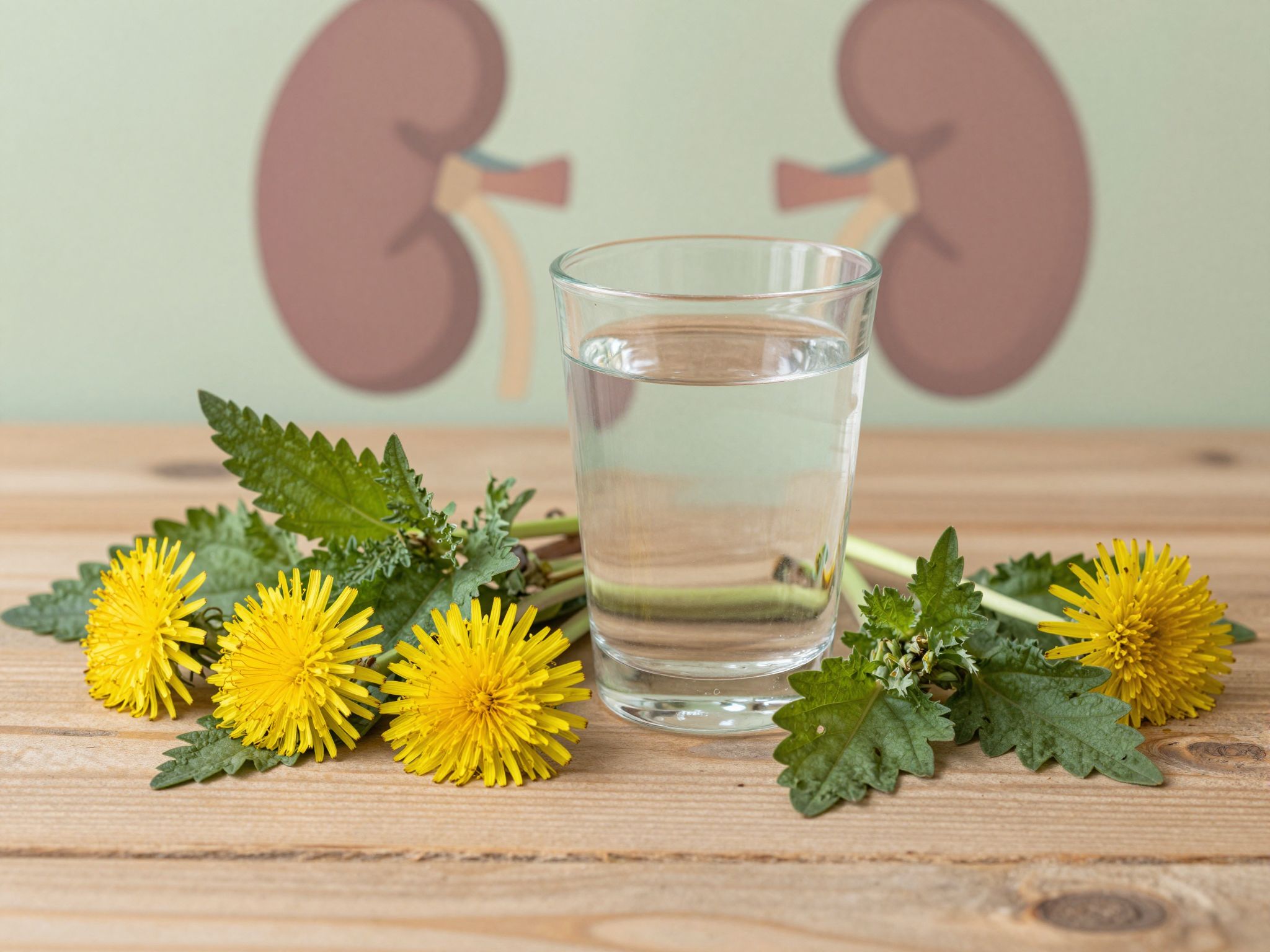 A gyógynövényes vízhajtók segítik a veseműködés természetes támogatását.