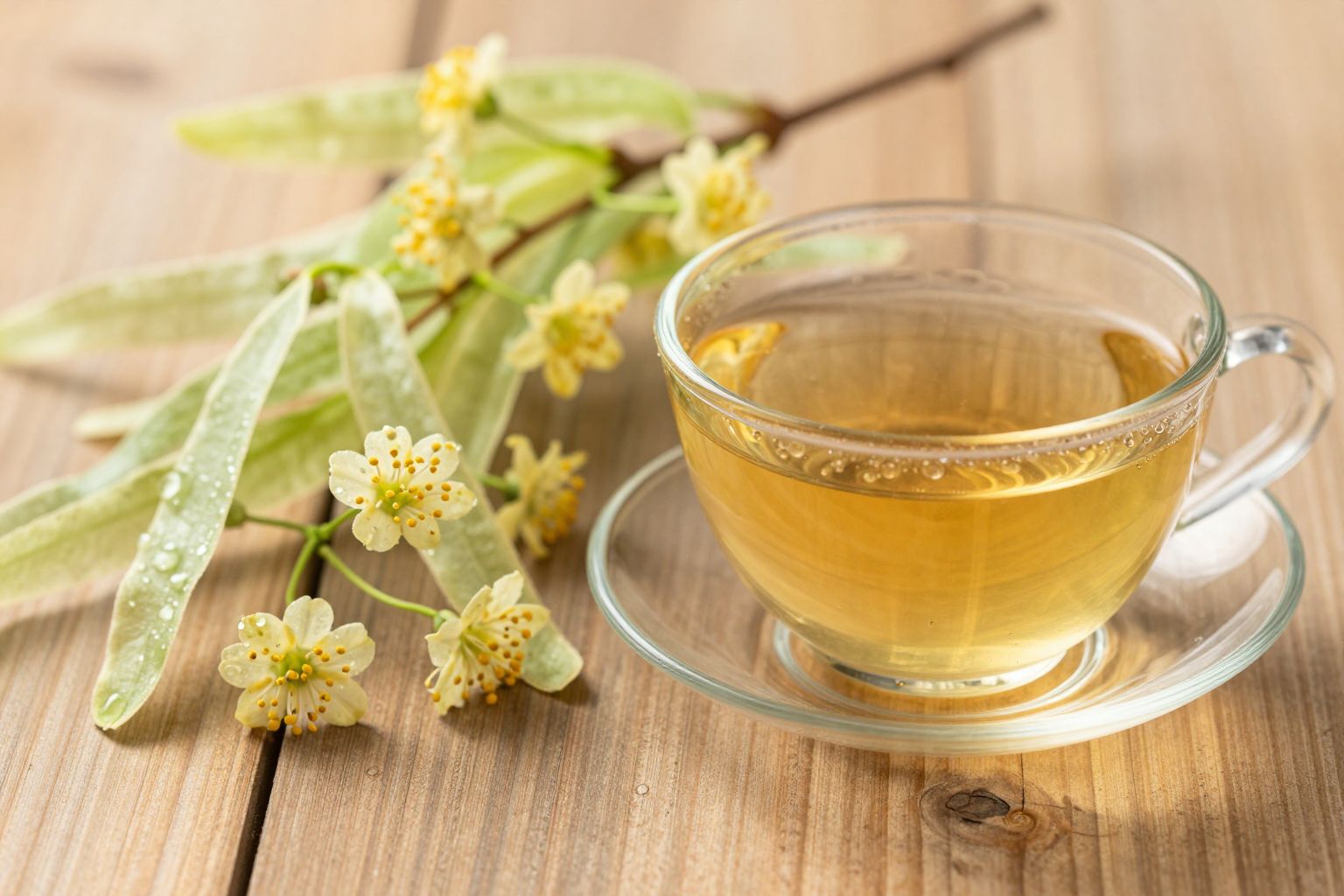 A hársfavirág nyugtató hatása segíti a vérnyomás csökkentését.