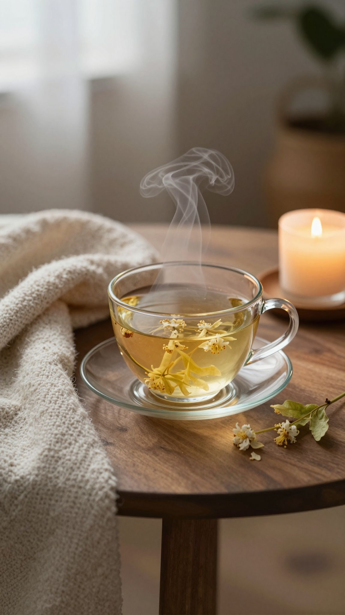 A hársfavirág tea természetes nyugtató stressz és alvászavar ellen.