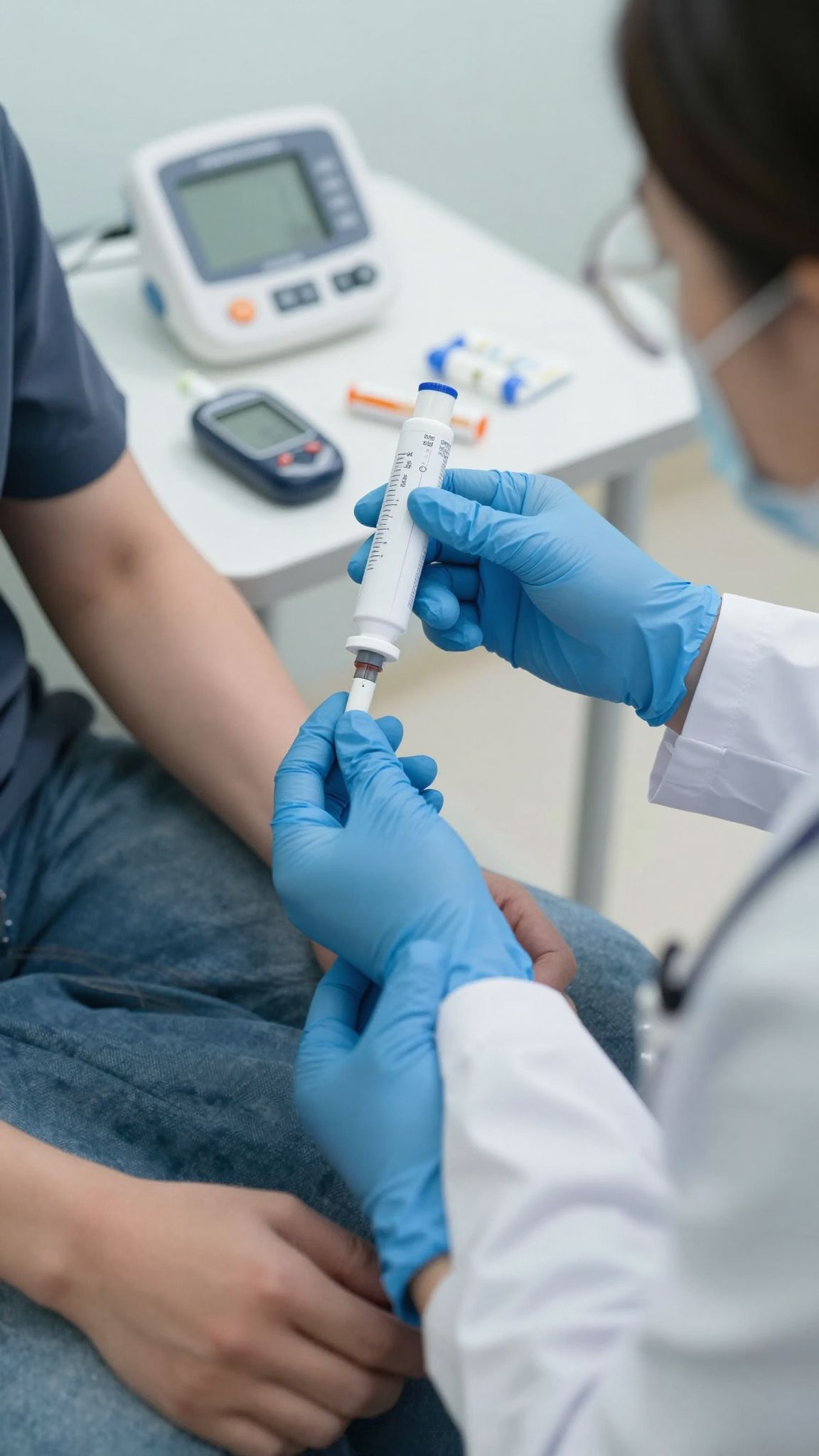 Gyors szőlőcukor fogyasztása az első lépés hipoglikémia esetén.