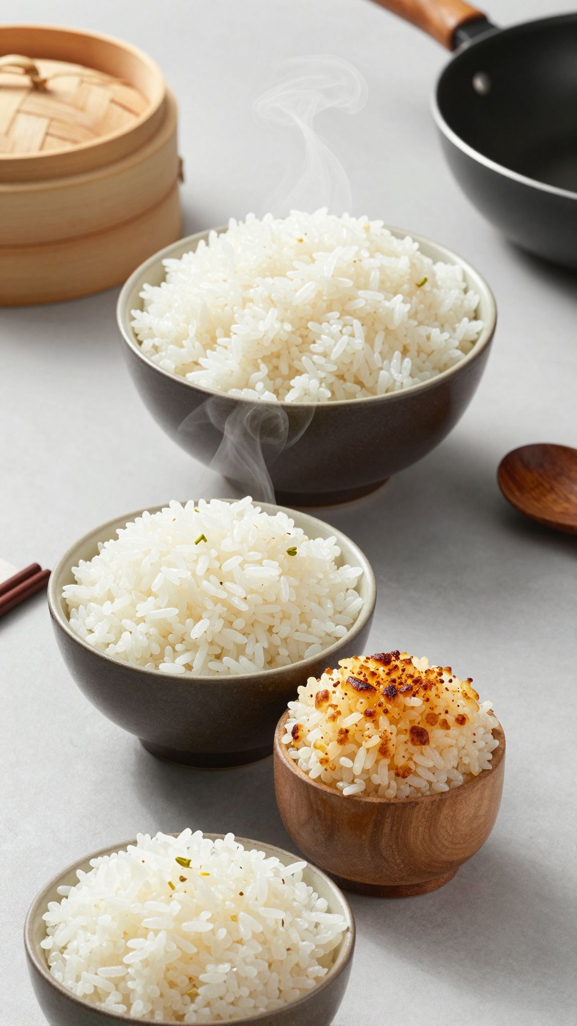 A jázmin rizs párolva megőrzi legtöbb tápanyagát.