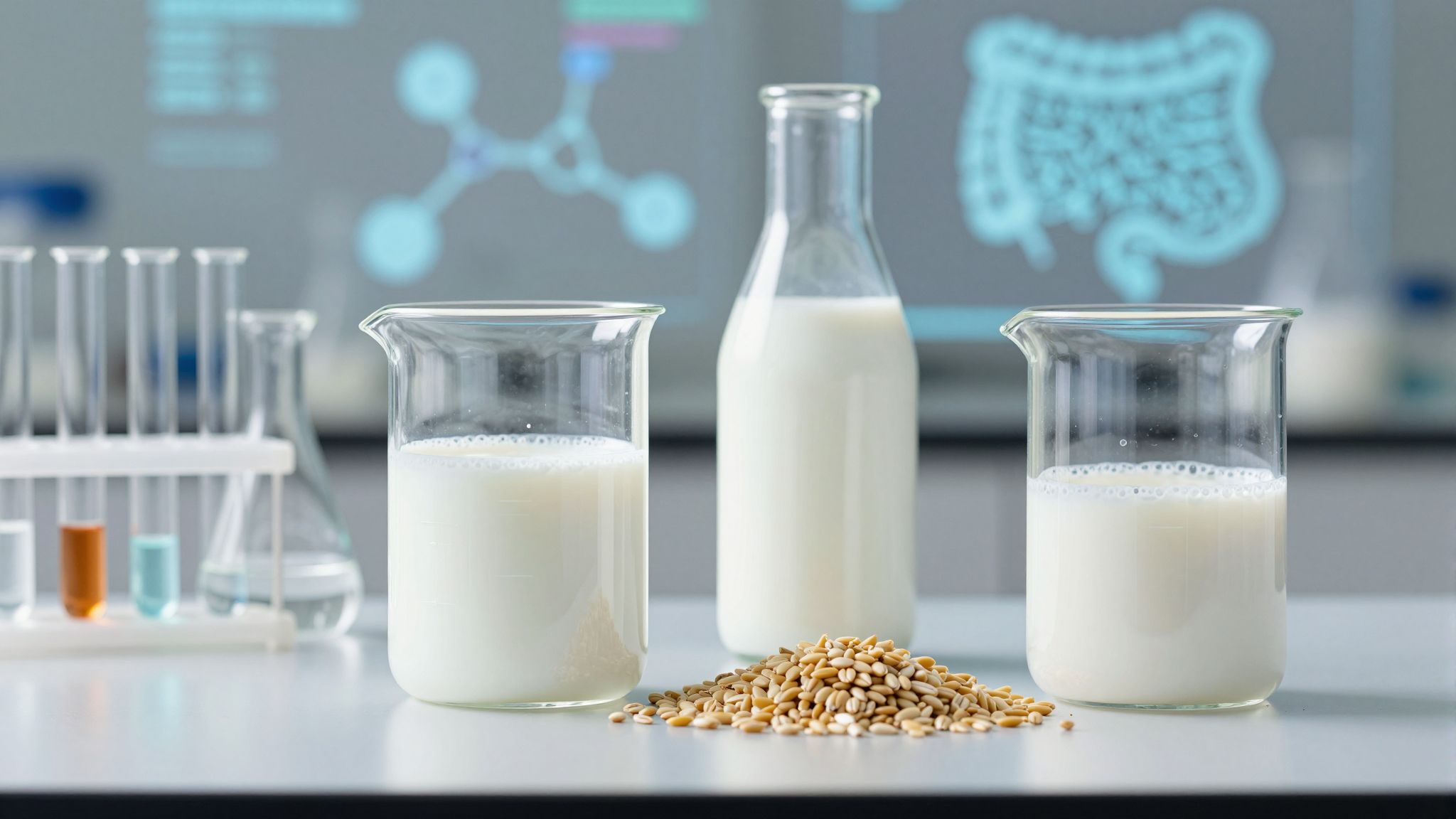 A kefir probiotikumai hozzájárulnak az emésztőrendszer egészségéhez.