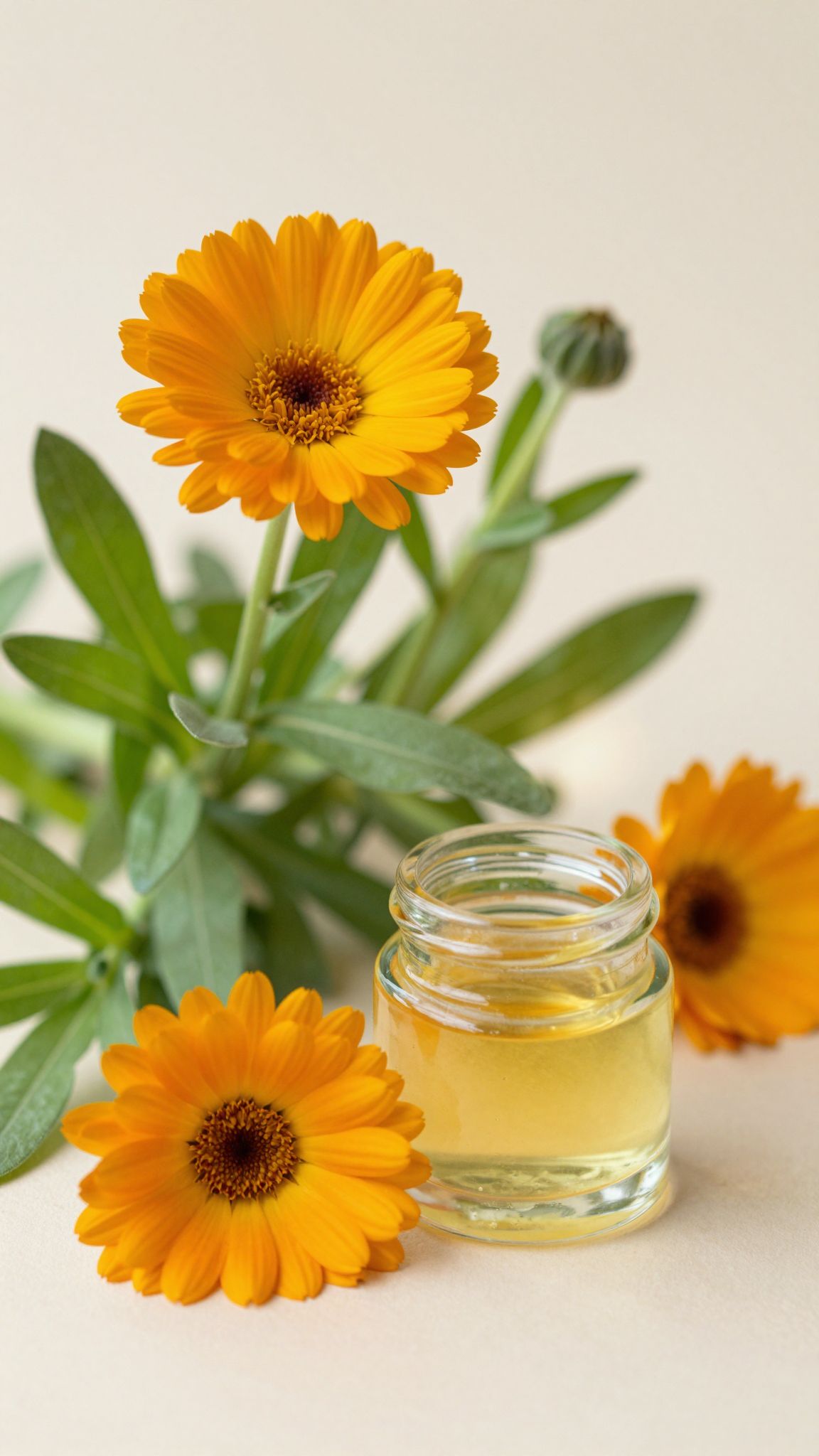 A körömvirág balzsam gátolja a gyulladást és elősegíti a regenerációt.