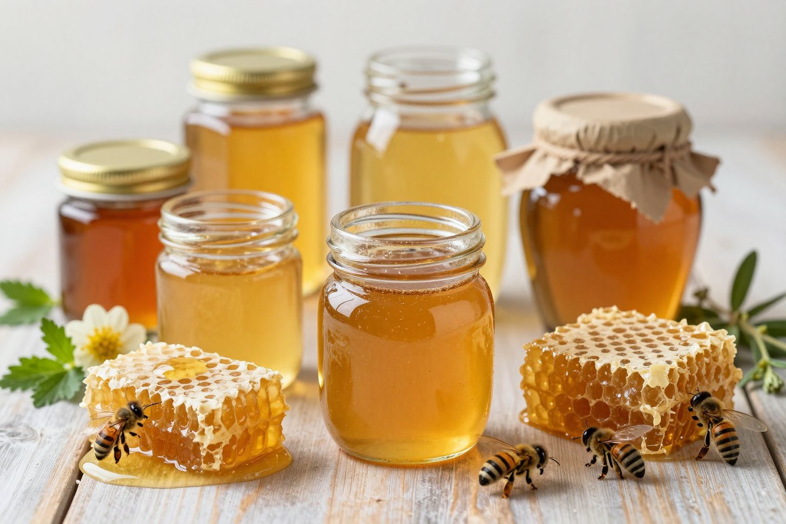 A különböző mézfajták prebiotikumtartalma változó, bélflórát támogat.