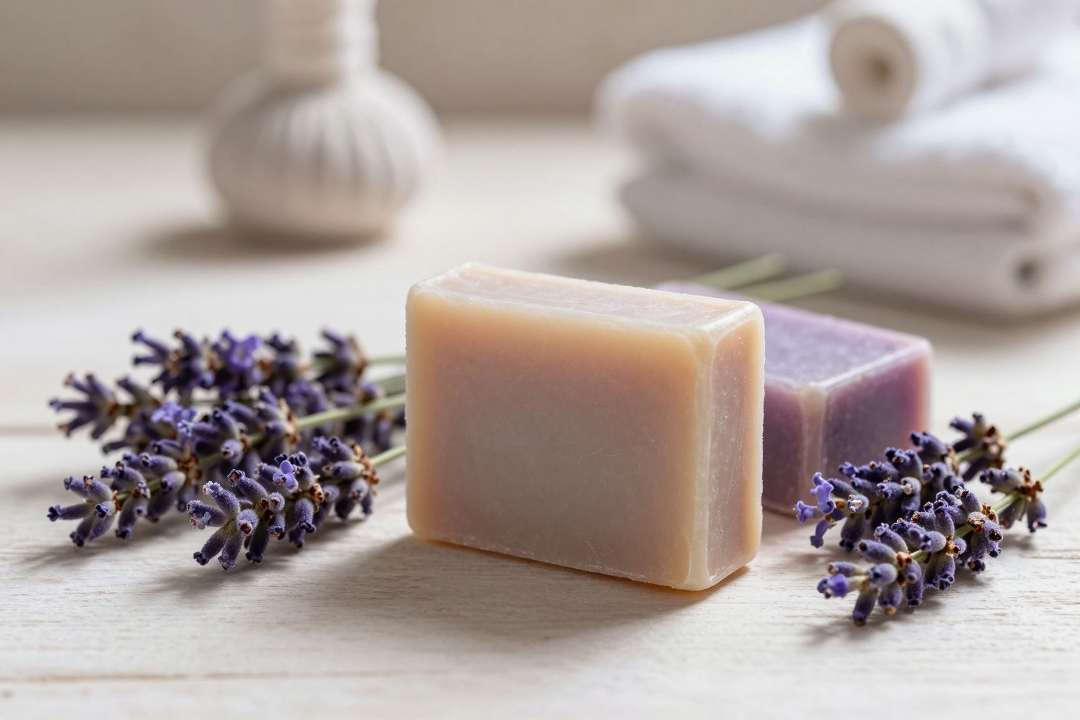 A levendula szappan nyugtatja az idegrendszert és csökkenti a stresszt.