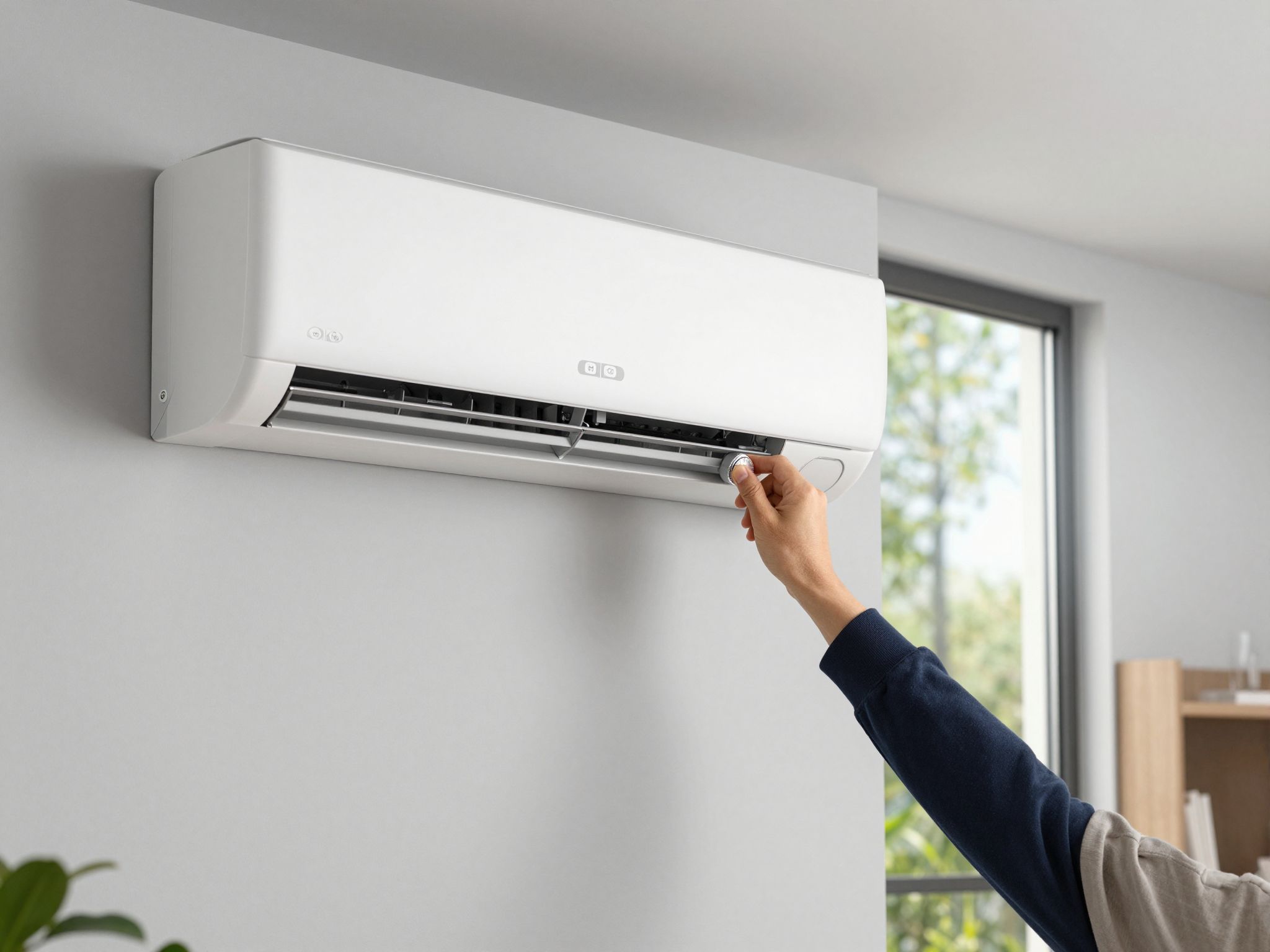 A manuális légkondicionálás energiatakarékos, de időigényes.