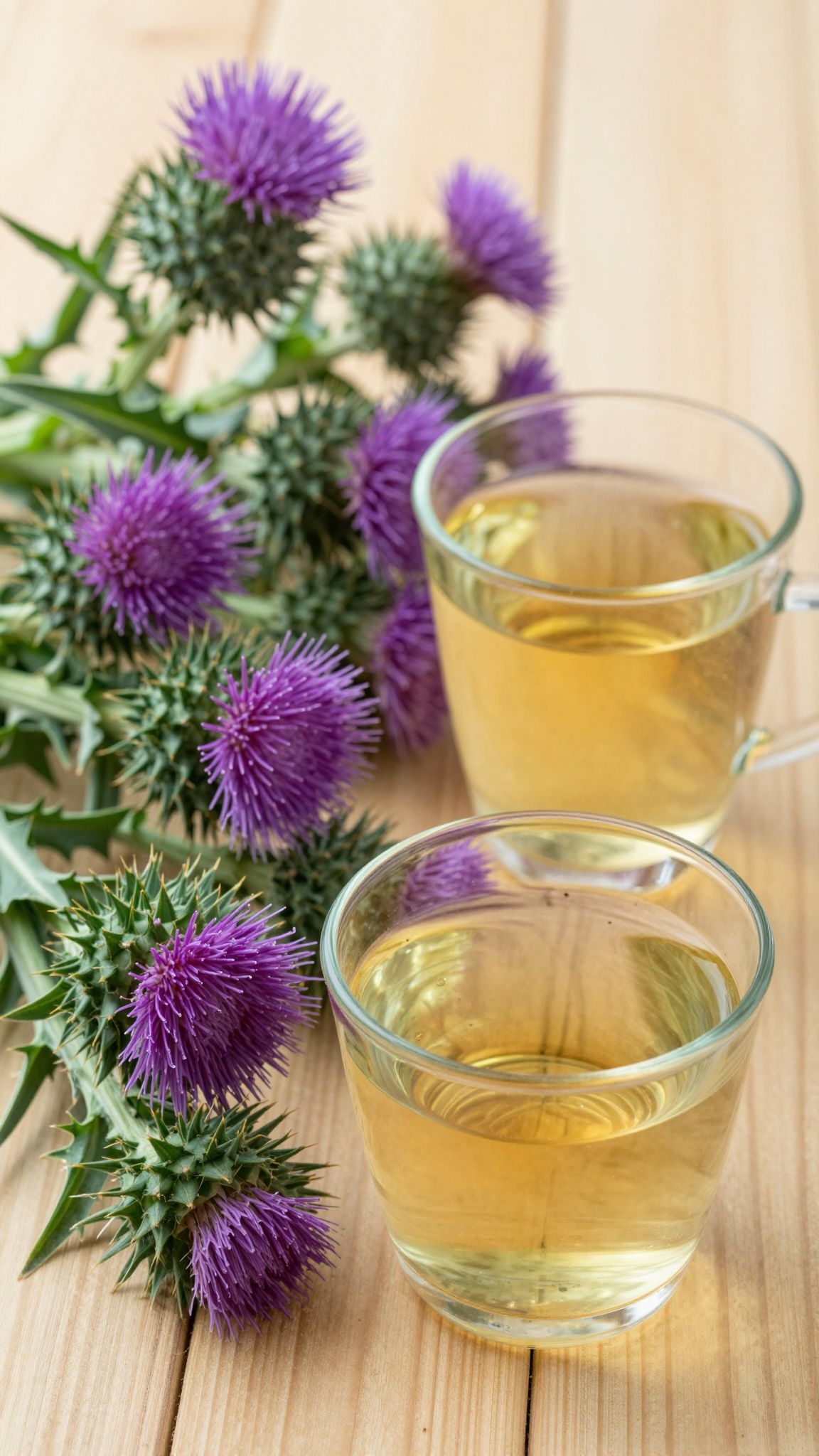 A máriatövis segíti a máj méregtelenítő folyamatait hatékonyan.