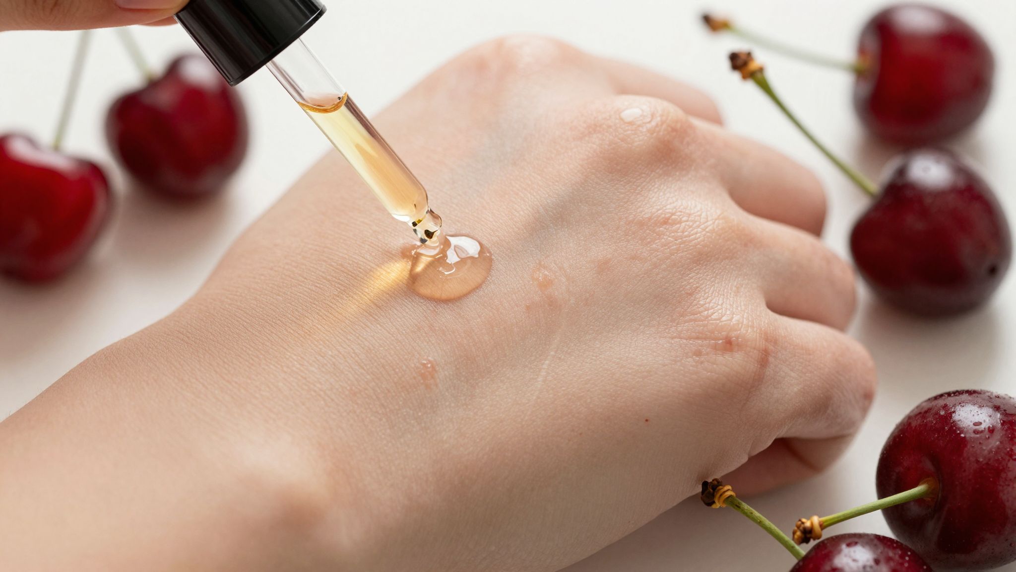 A meggymagolaj gazdag antioxidánsokban, segít hidratálni és regenerálni.