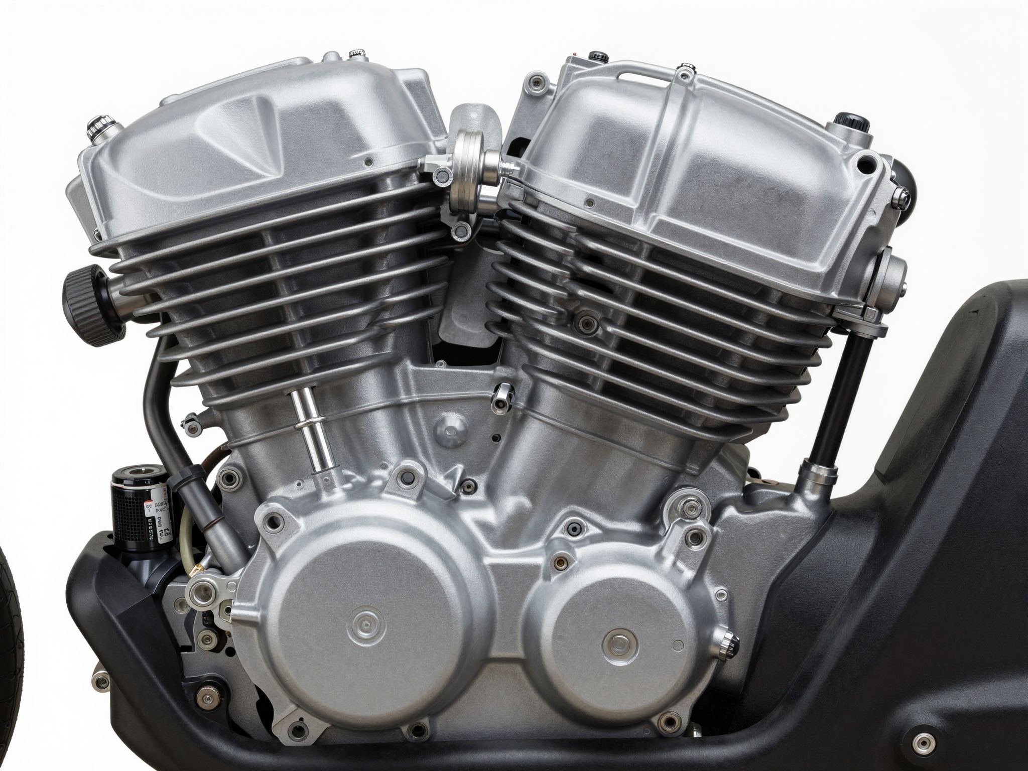 A korszerű forgattyúsház szellőztetés hatékonyabb motorüzemet biztosít.