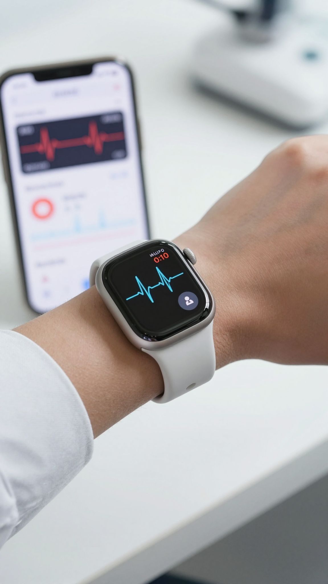 Az okosórák valós idejű EKG-adatokat biztosítanak bárhol, bármikor.