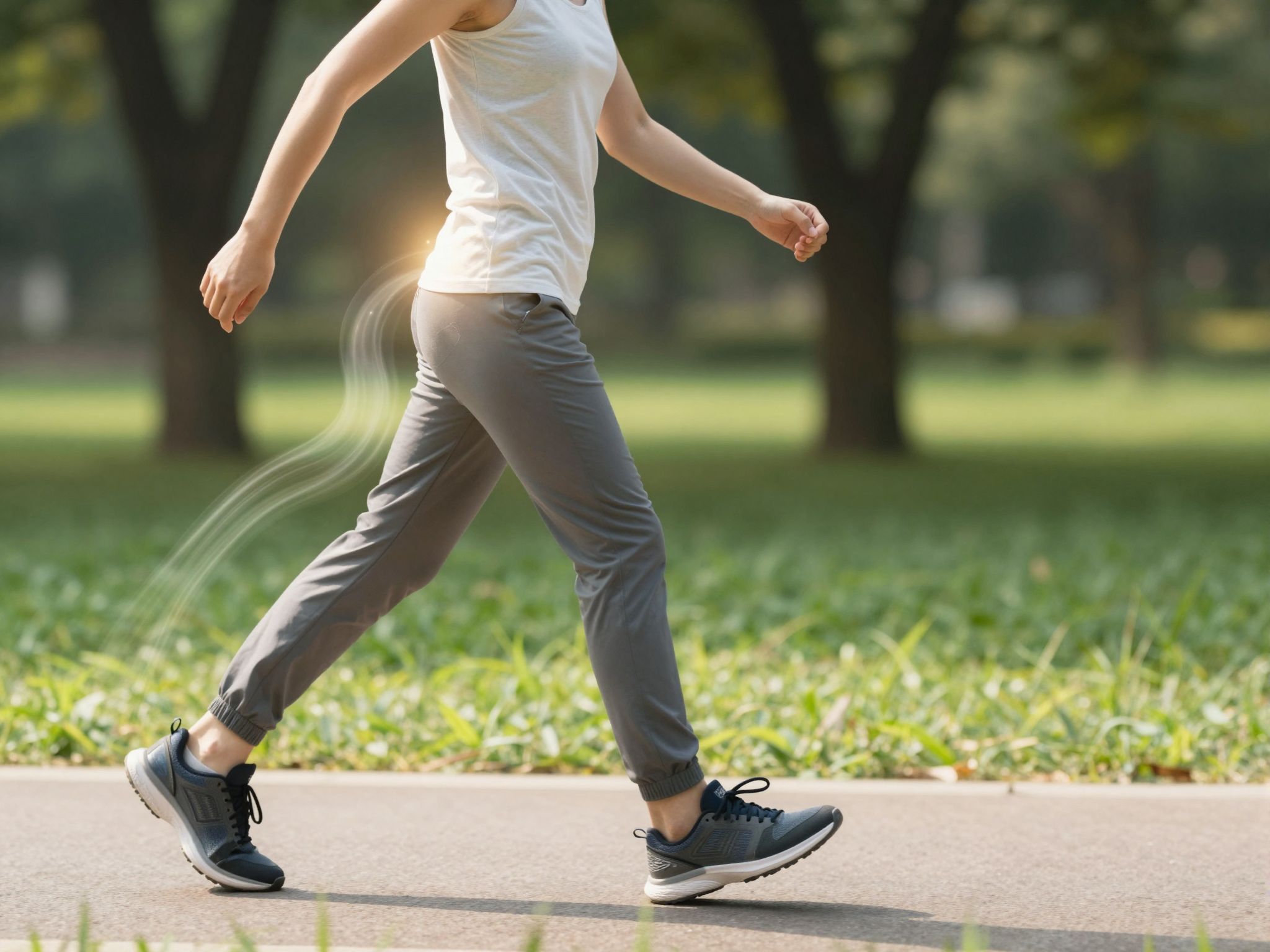 A séta fokozza az anyagcserét és elősegíti a fogyást.