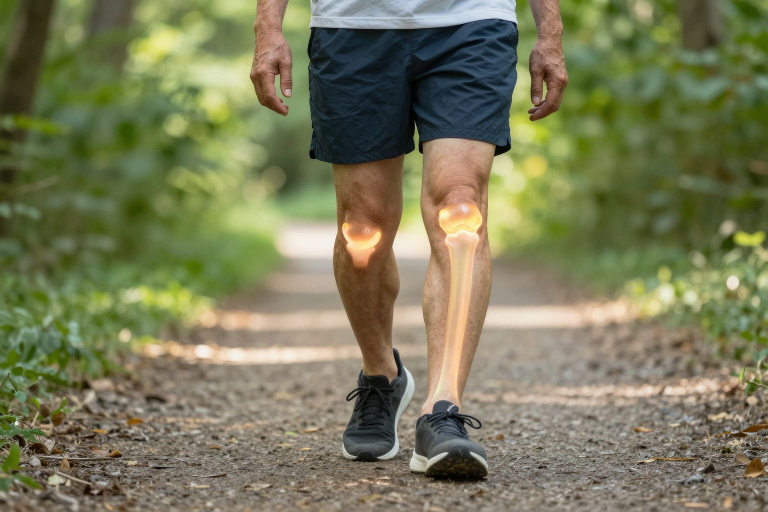 A séta serkenti az ízületi folyadék termelődését, csökkentve a fájdalmat.