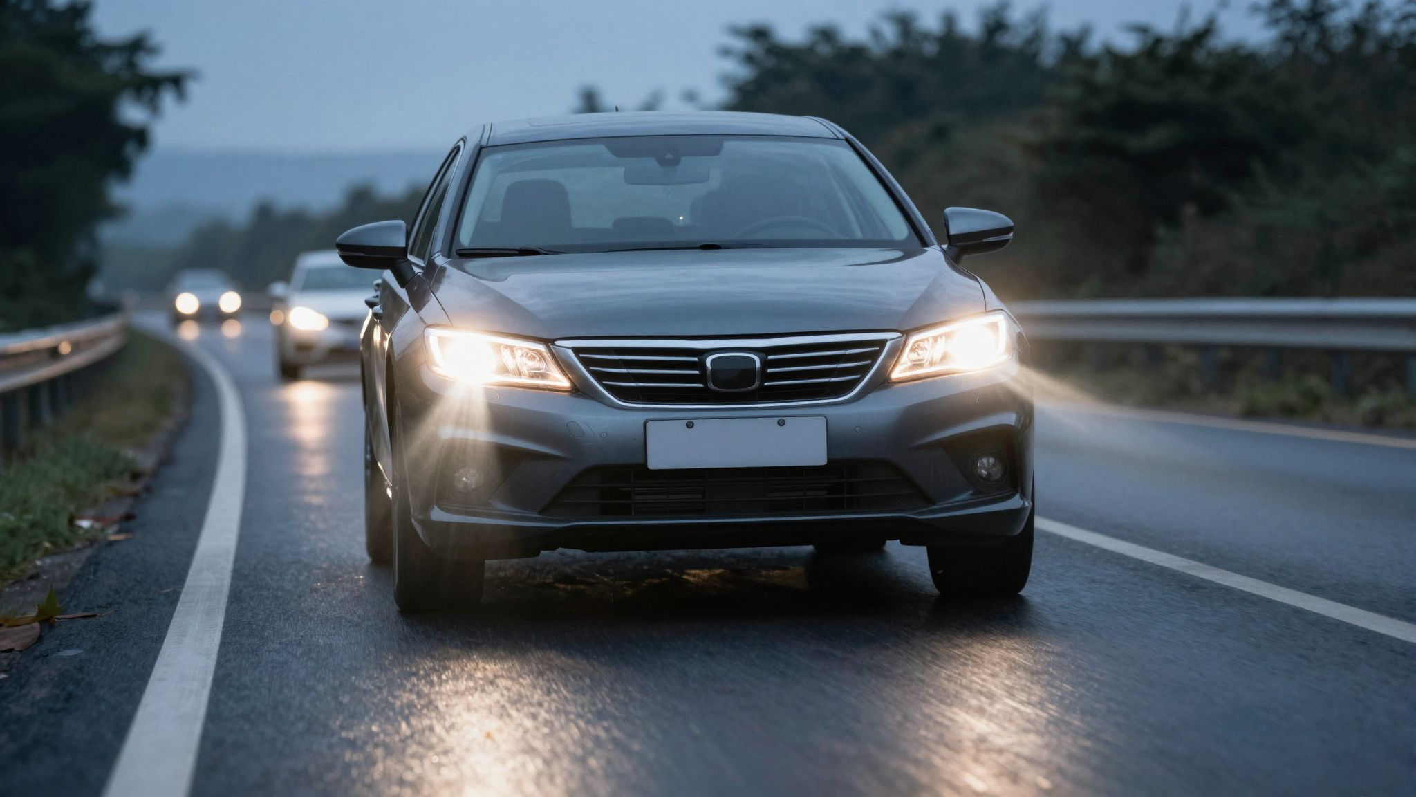 Az automata fényszóró vakításcsökkentéssel növeli az éjszakai biztonságot.