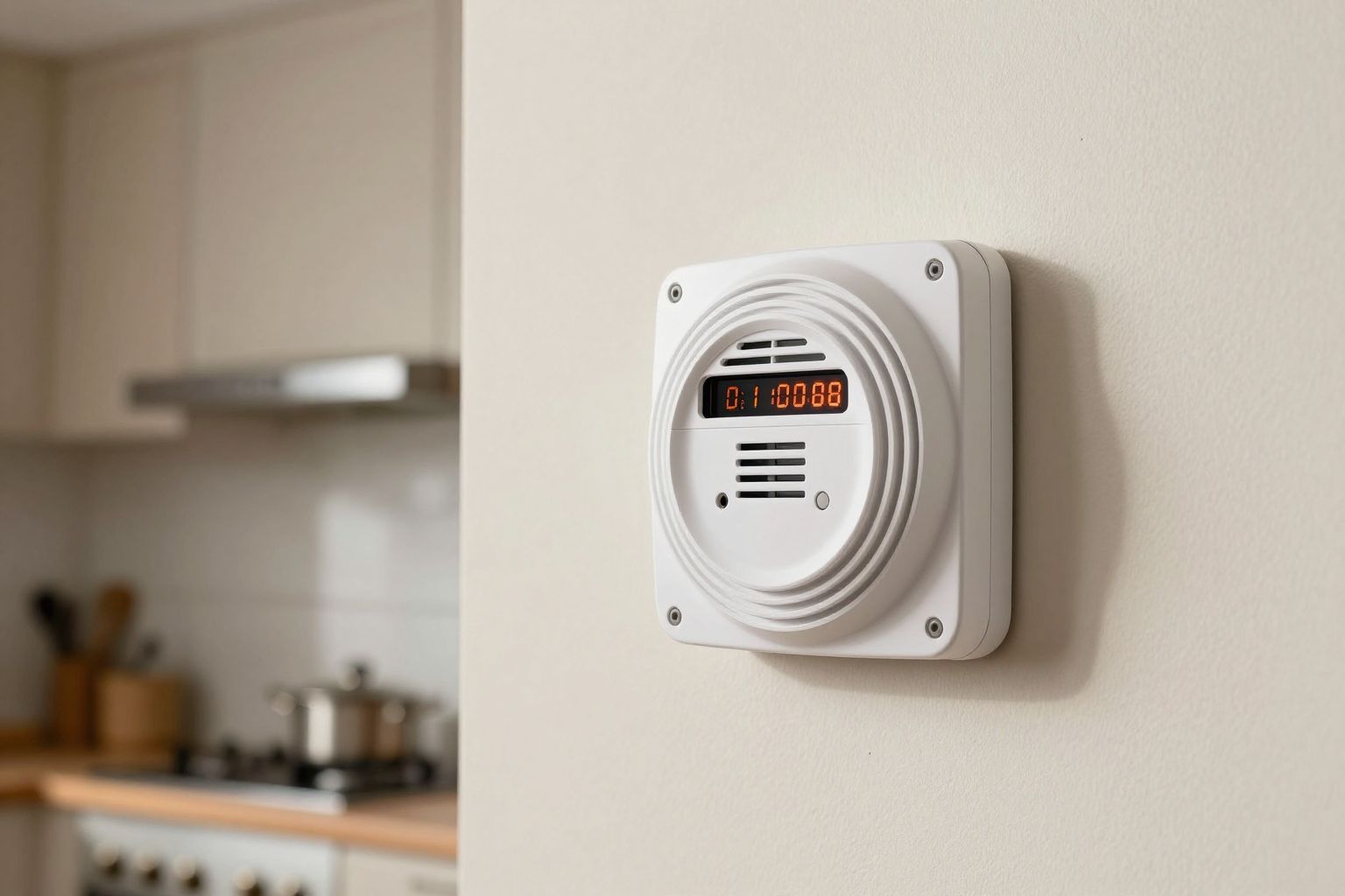 A szén-monoxid érzékelő életeket ment az időben történő riasztással.