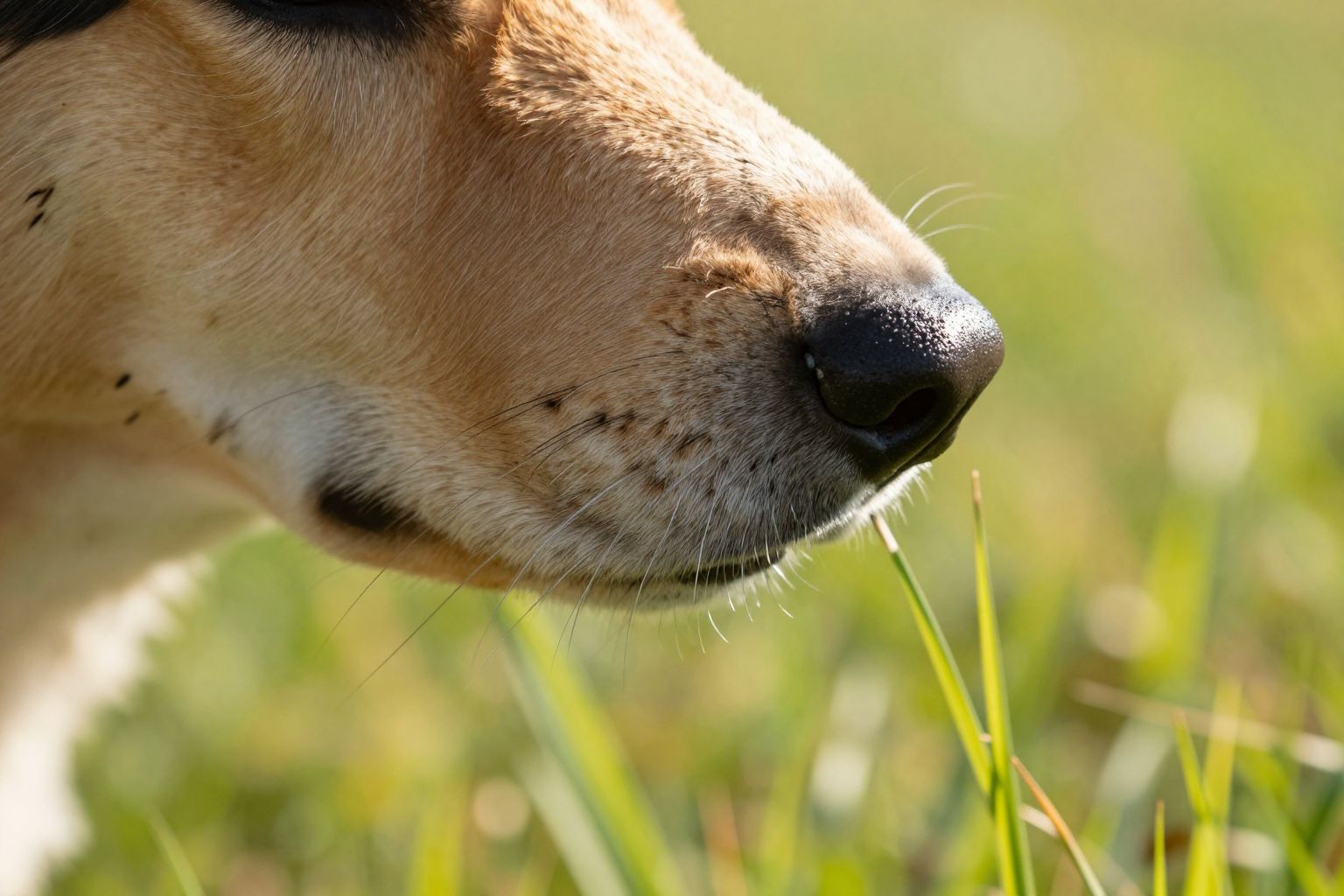 A kutya bajsza térérzékelésben segíti a tájékozódást.