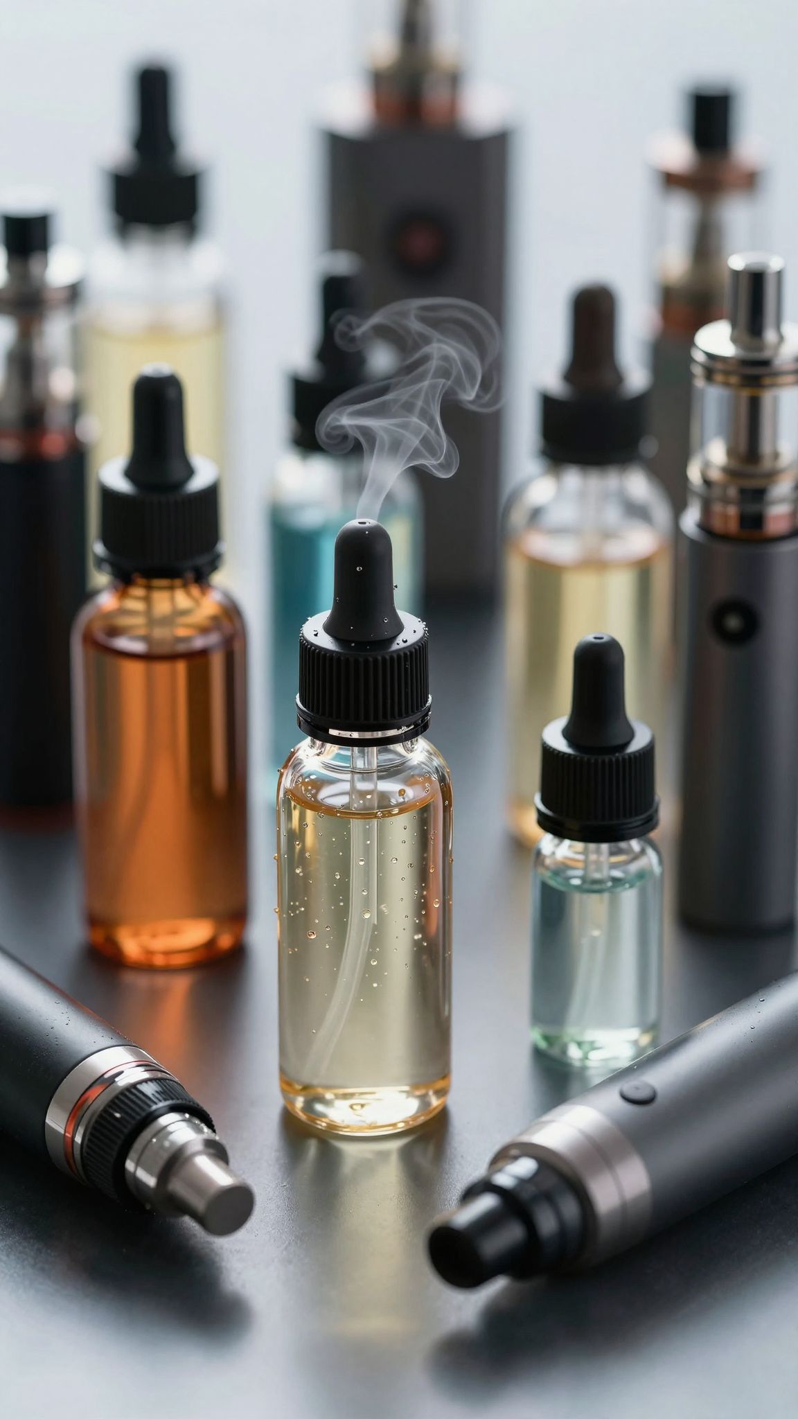 A vaporizált folyadékok vegyi anyagai tartós légúti károsodást okozhatnak.