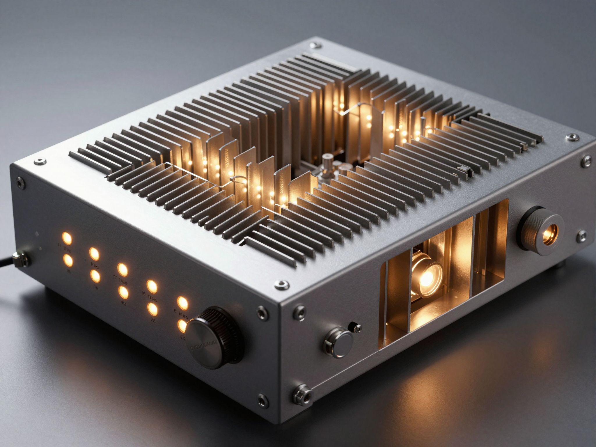 A végfok hűtése megakadályozza a túlmelegedést és hibákat.